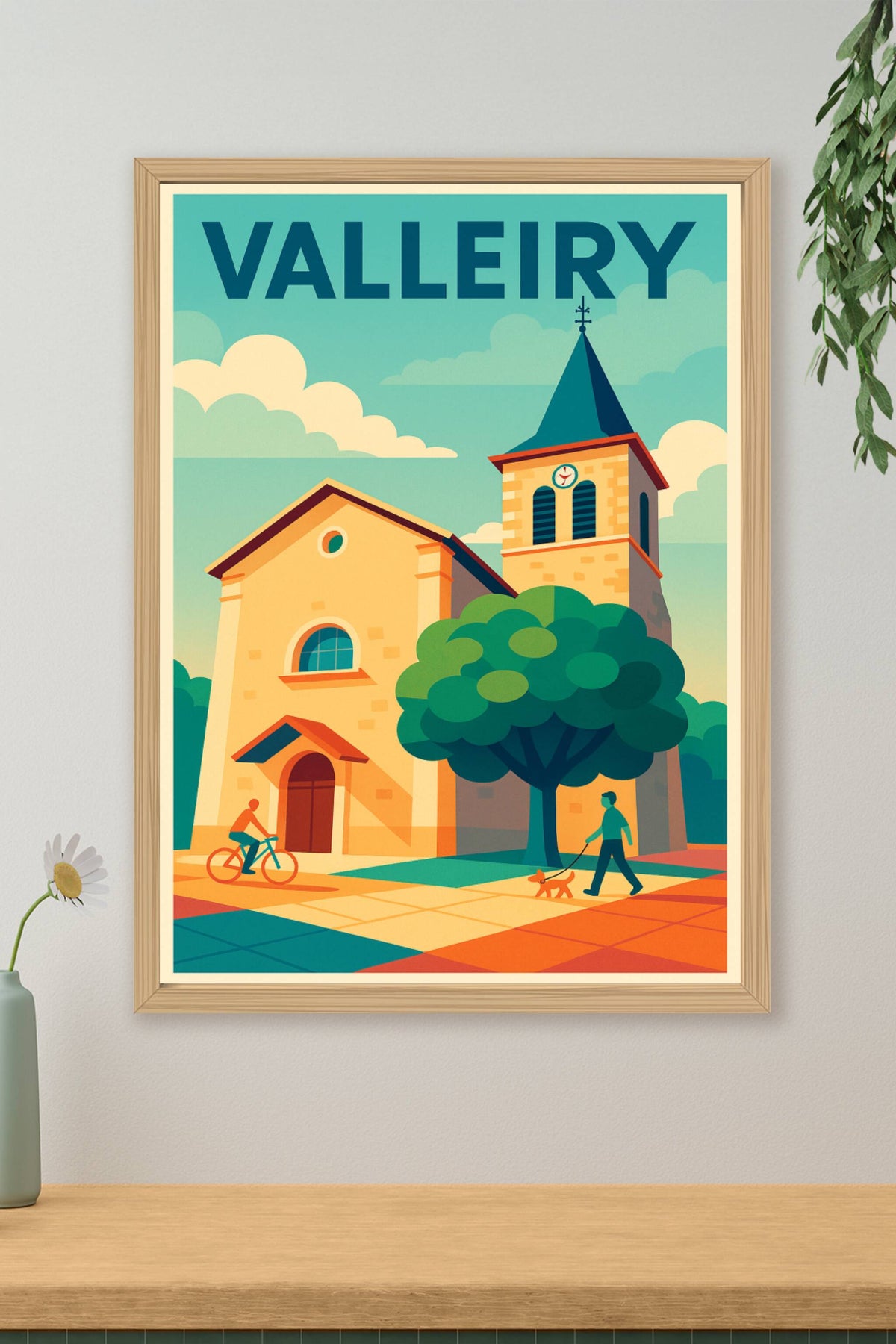 Affiche de Valleiry - Charme paisible et authenticité locale