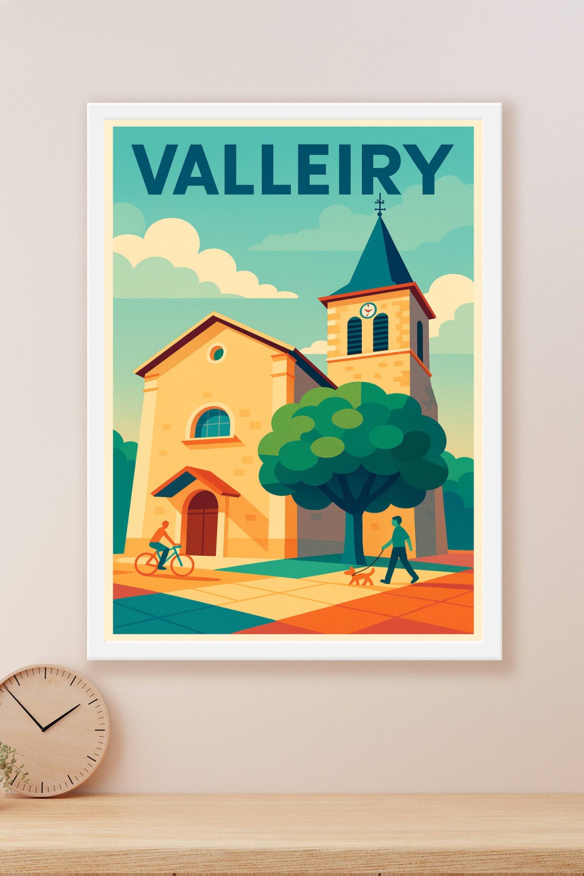 Affiche de Valleiry - Charme paisible et authenticité locale