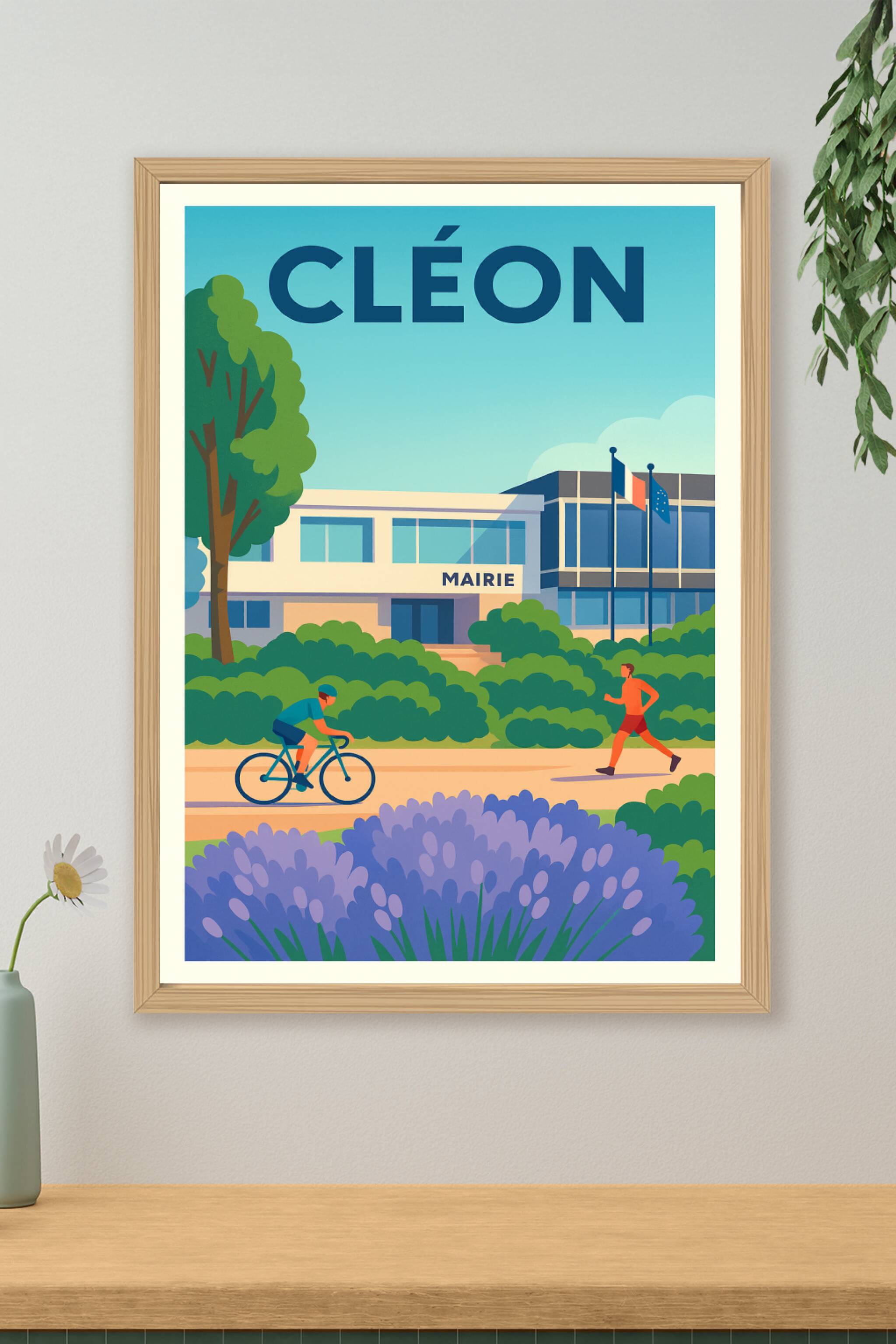 Affiche de Cléon - Un souffle de dynamisme au cœur de la ville