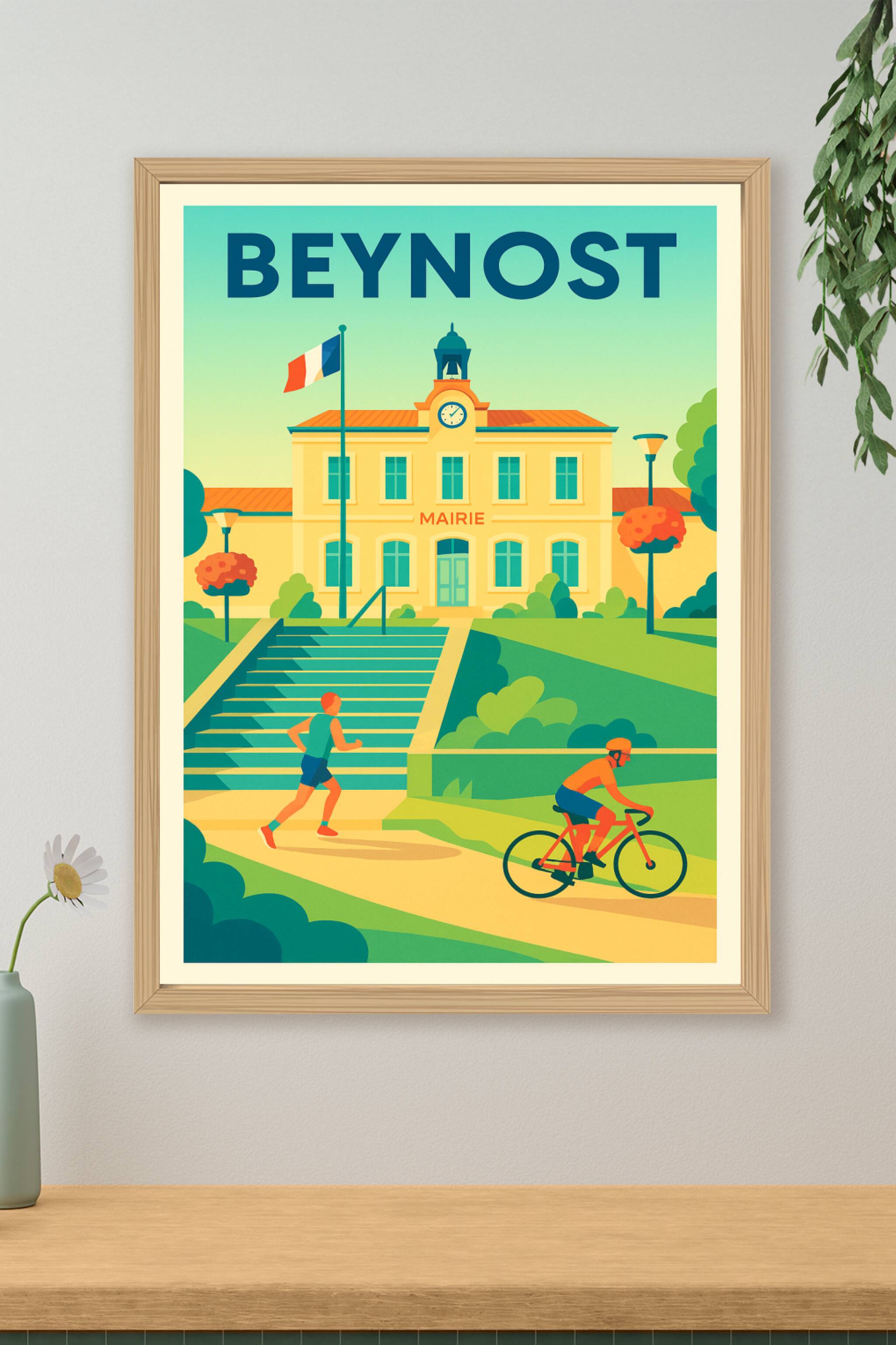 Affiche de Beynost - Charme et vitalité au cœur de la mairie