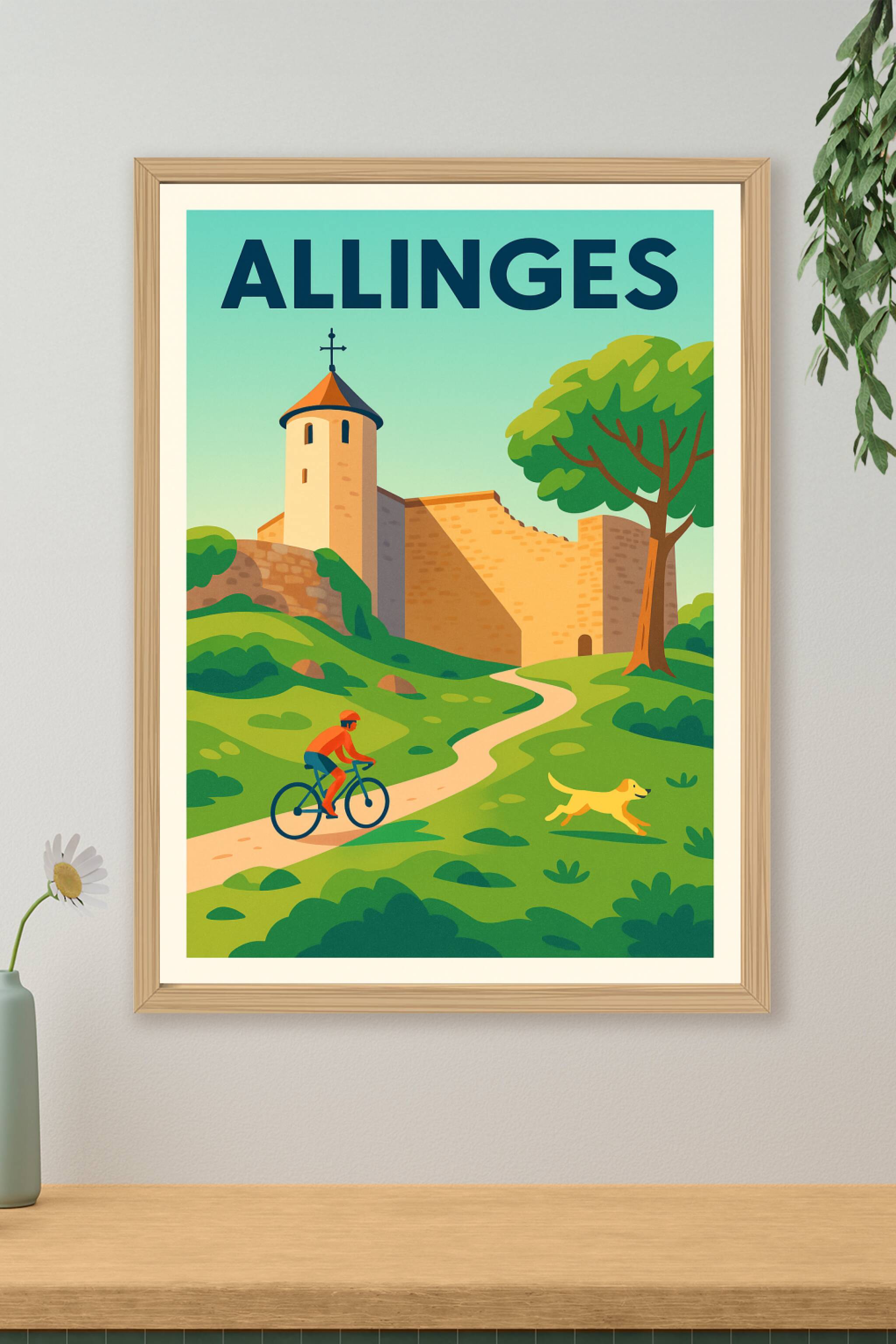 Affiche de Allinges - Évasion nature et patrimoine
