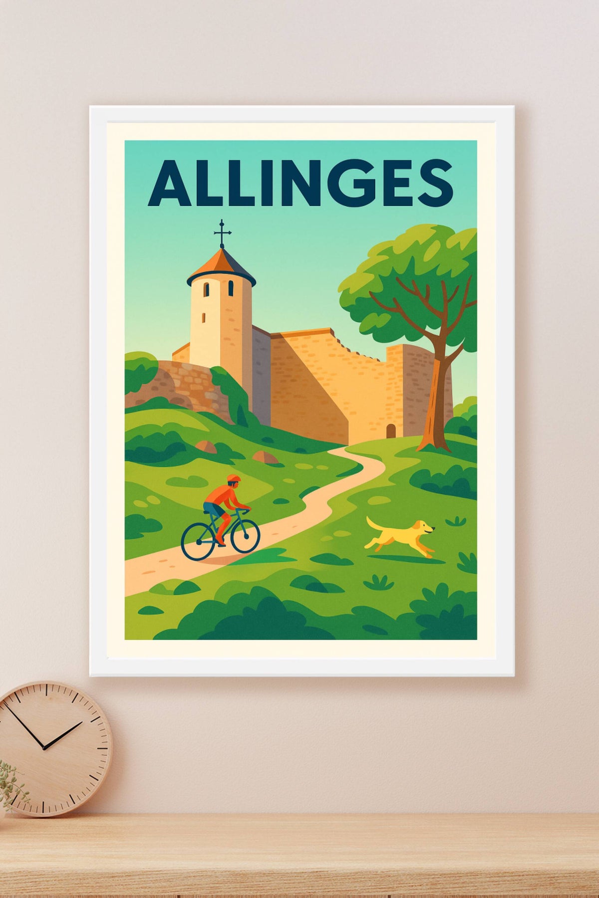 Affiche de Allinges - Évasion nature et patrimoine