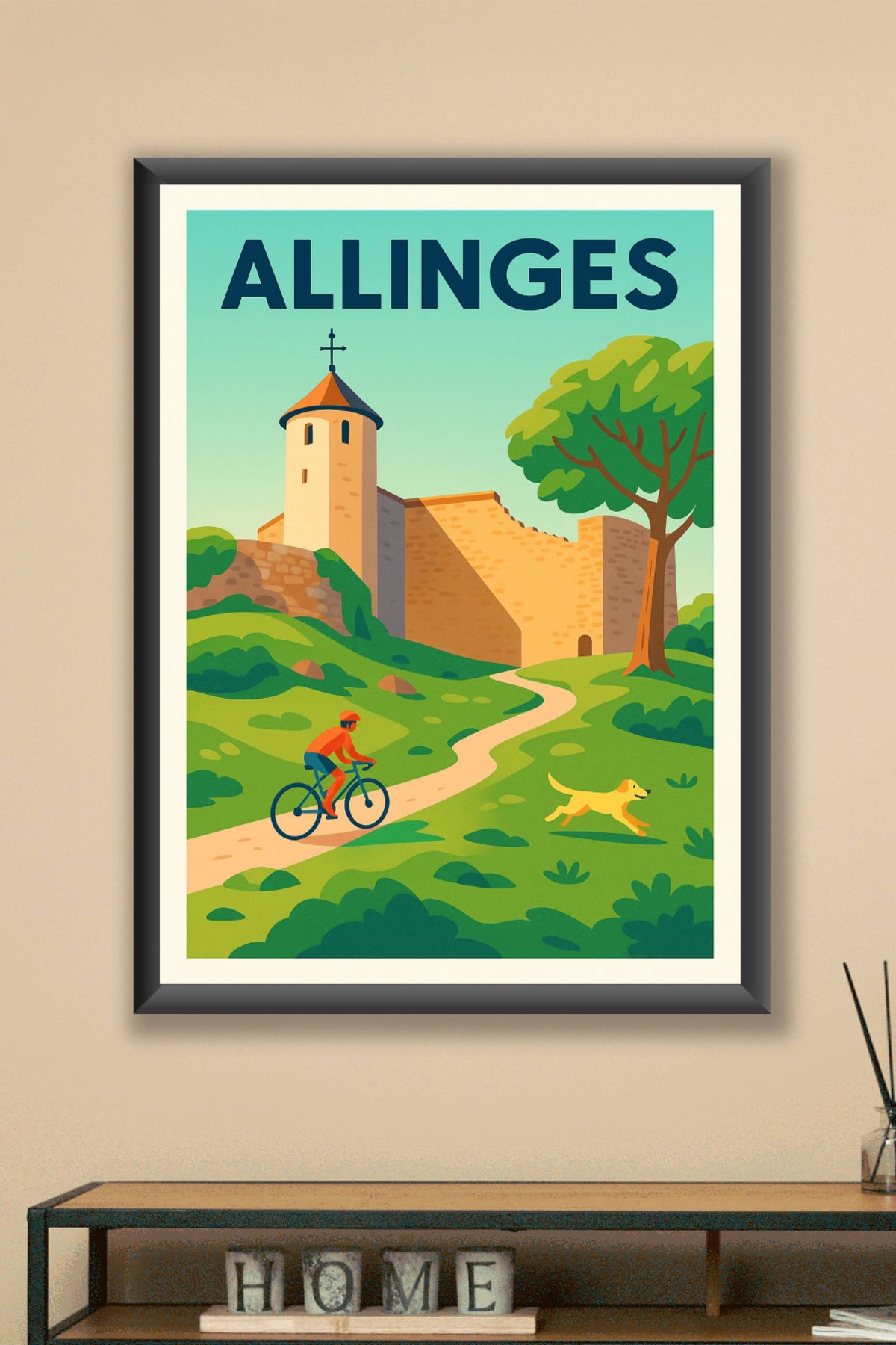 Affiche de Allinges - Évasion nature et patrimoine