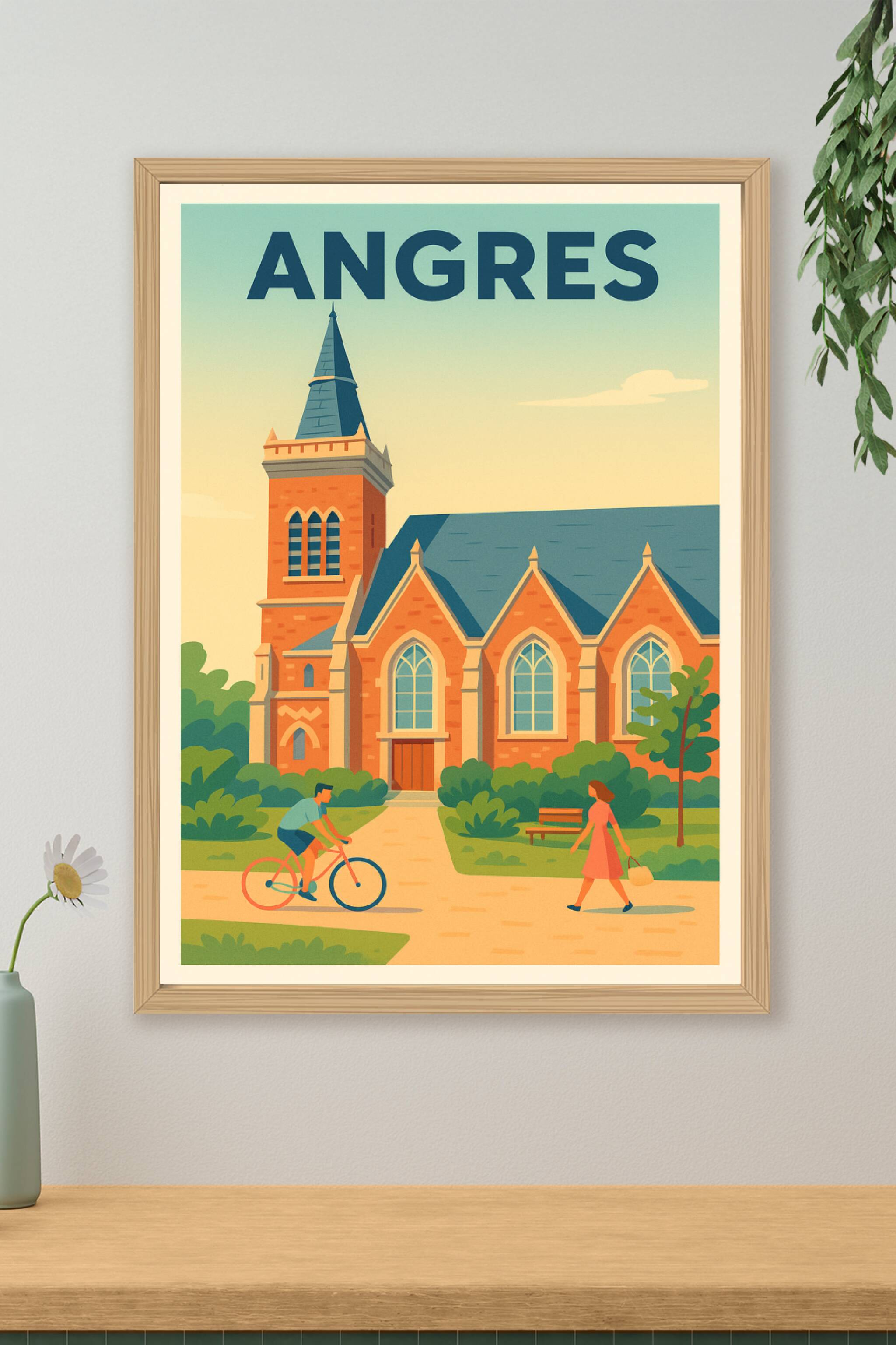 Affiche de Angres - Charme et sérénité au cœur du patrimoine