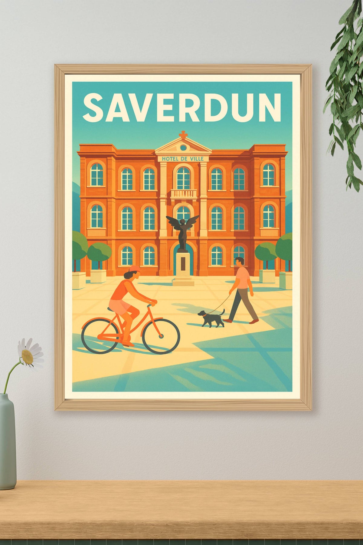Affiche de Saverdun - Charme et convivialité au cœur de la ville