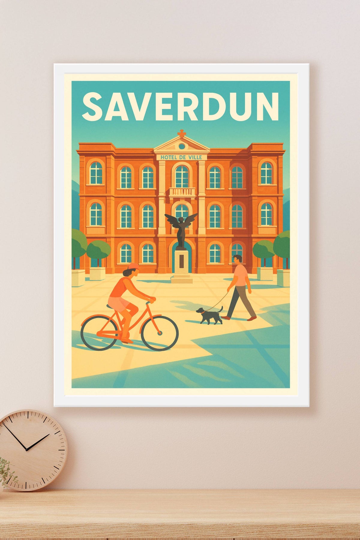 Affiche de Saverdun - Charme et convivialité au cœur de la ville