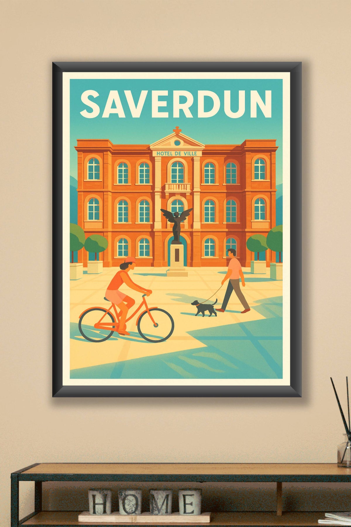 Affiche de Saverdun - Charme et convivialité au cœur de la ville