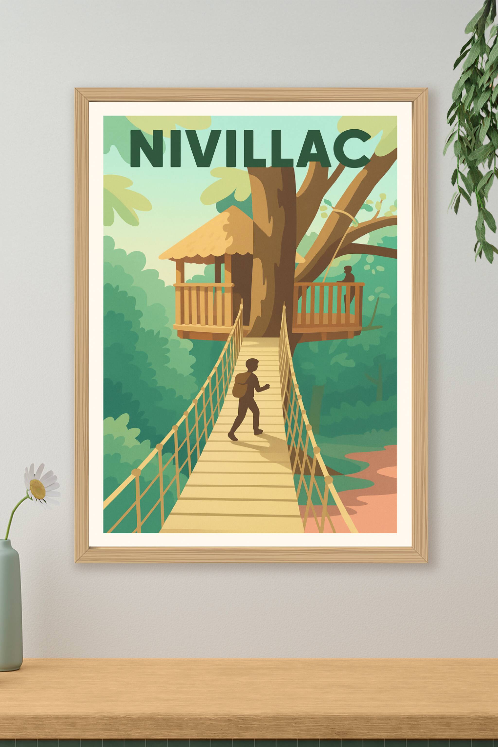 Affiche de Nivillac - Évasion nature au coeur des cimes
