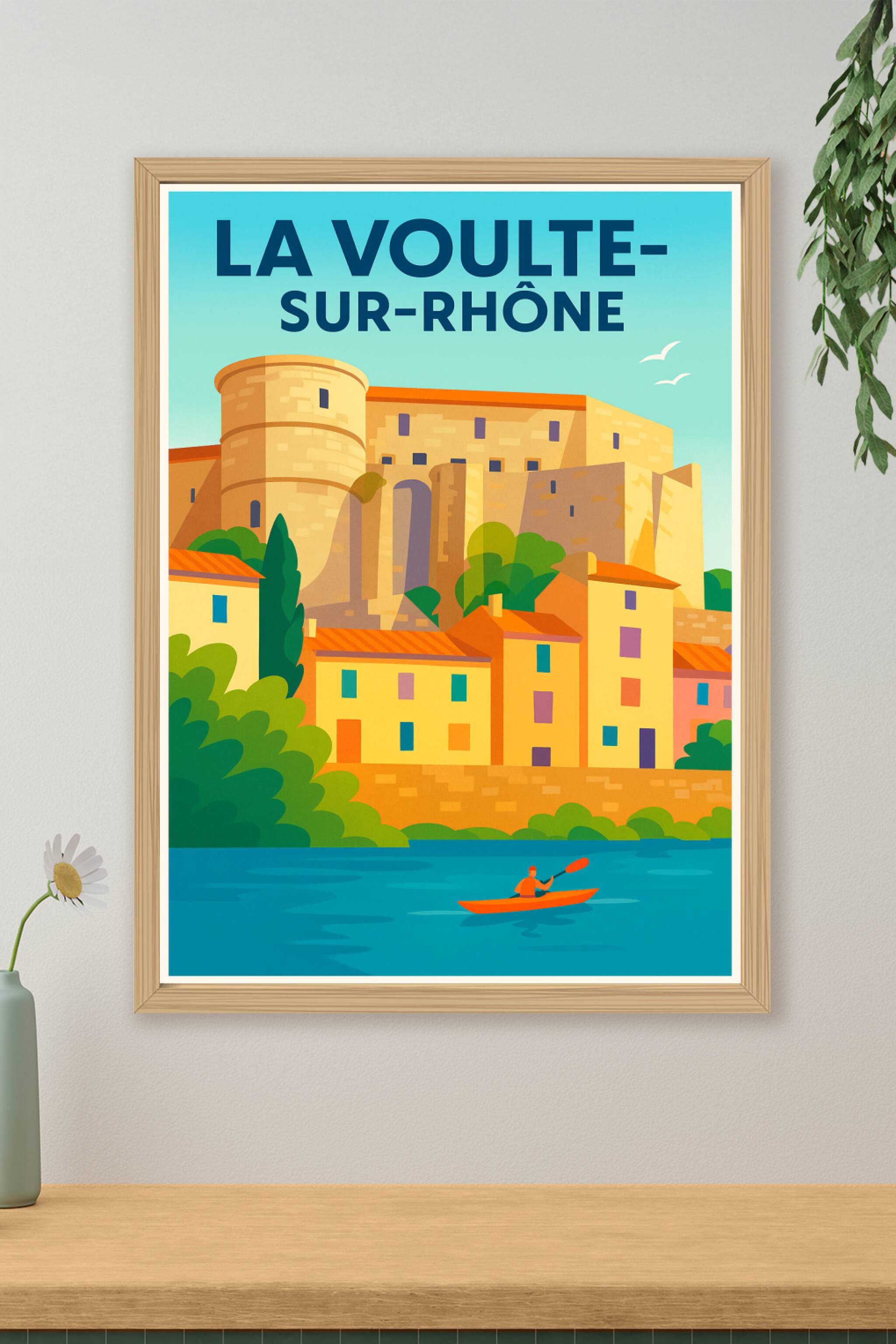 Affiche de La Voulte-sur-Rhône - Charme historique au bord de l'eau
