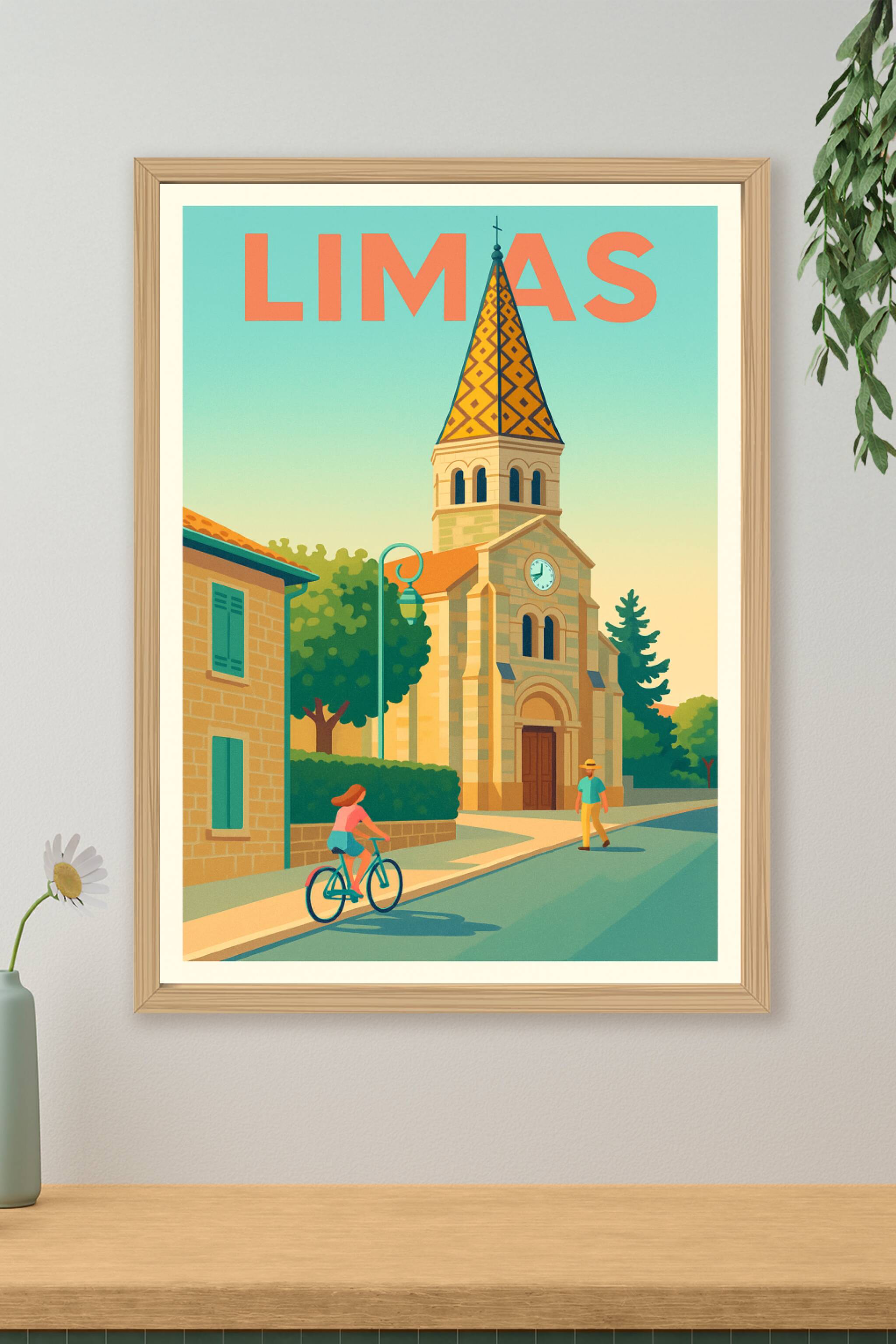 Affiche de Limas - Charme et Sérénité au Cœur de la Ville
