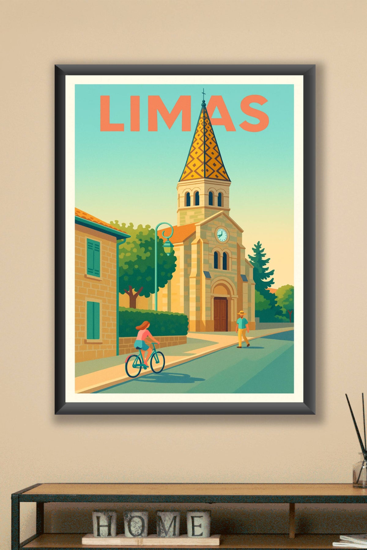 Affiche de Limas - Charme et Sérénité au Cœur de la Ville