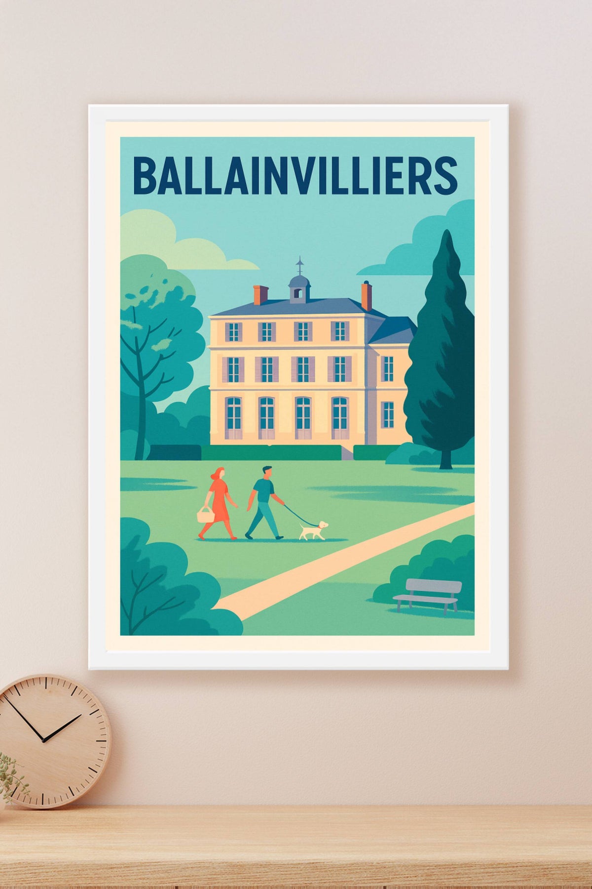 Affiche de Ballainvilliers - Charme et sérénité au cœur du parc