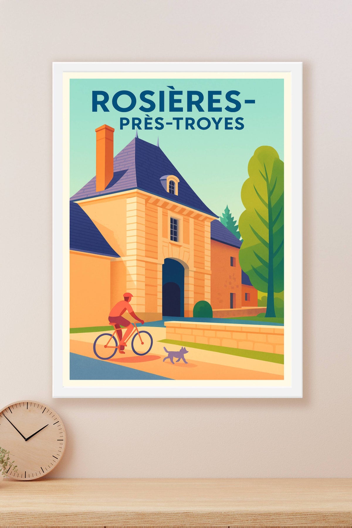 Affiche de Rosières-près-Troyes - Charme et tranquillité au cœur de l'Aube