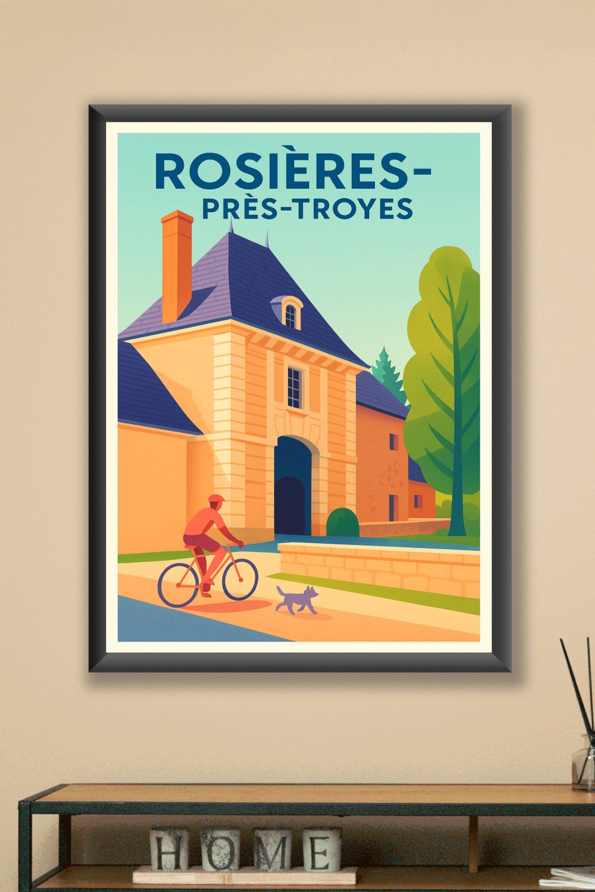 Affiche de Rosières-près-Troyes - Charme et tranquillité au cœur de l'Aube
