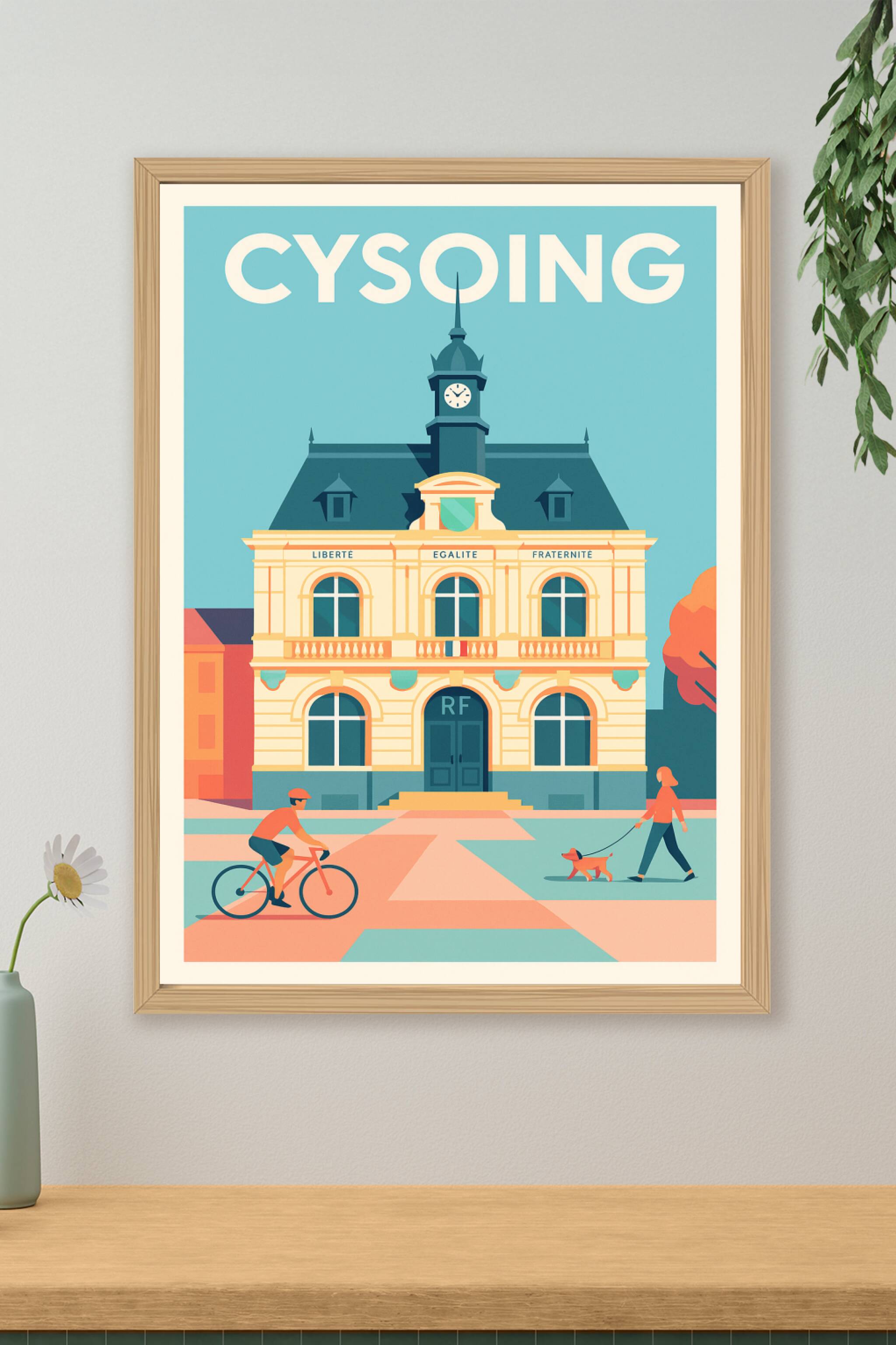 Affiche de Cysoing - L'élégance du patrimoine local