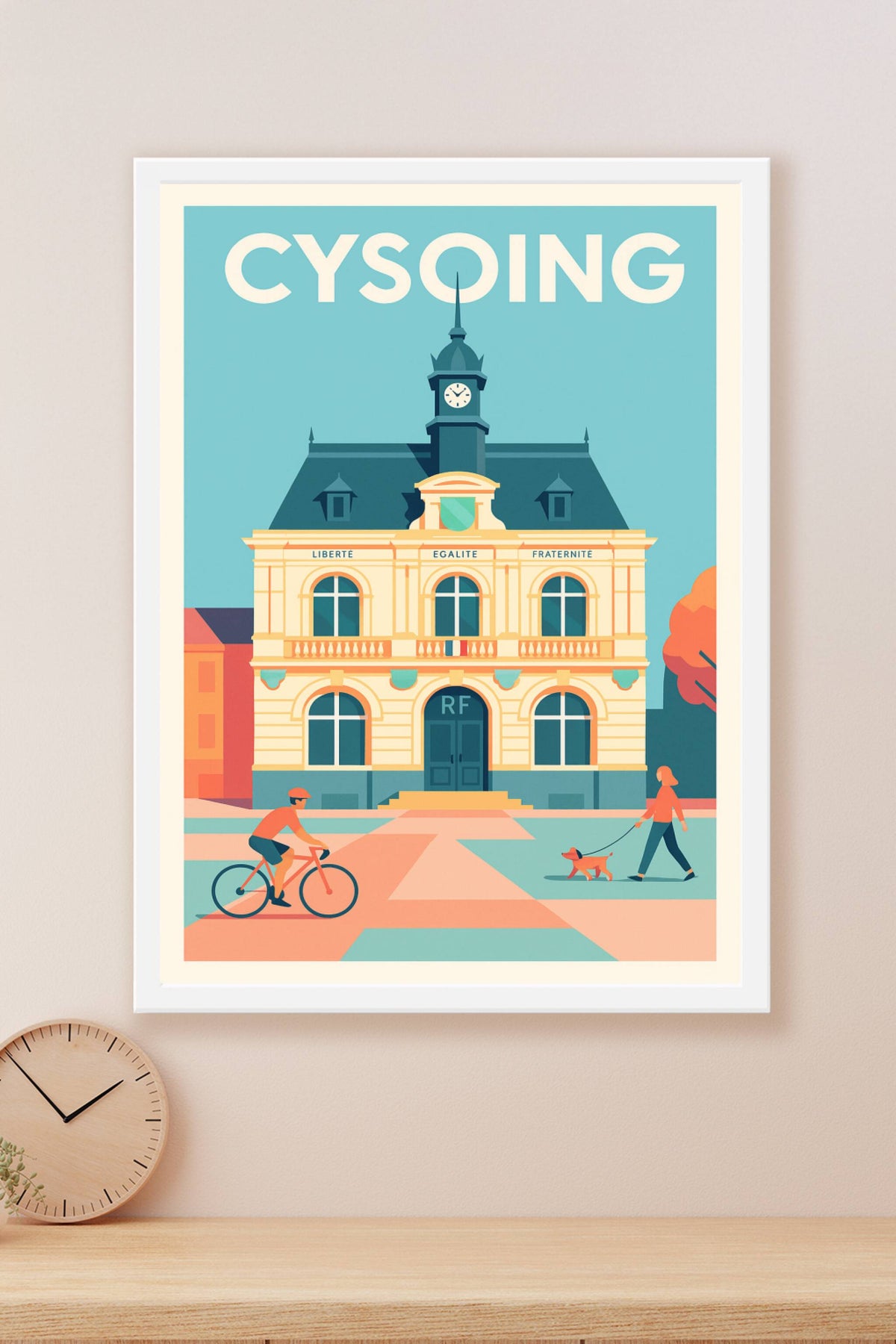 Affiche de Cysoing - L'élégance du patrimoine local