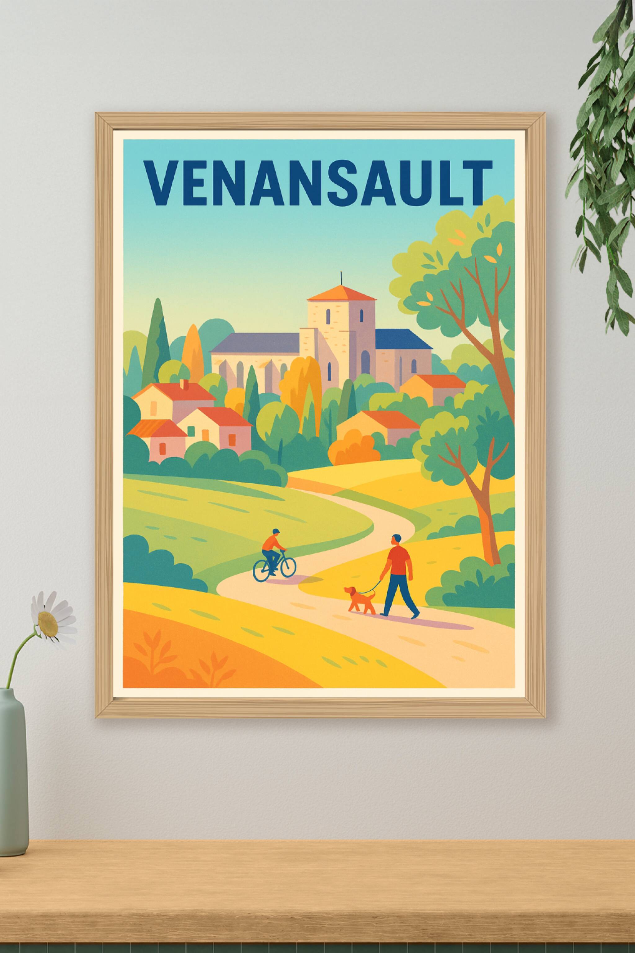 Affiche de Venansault - Charme bucolique et douceur de vivre