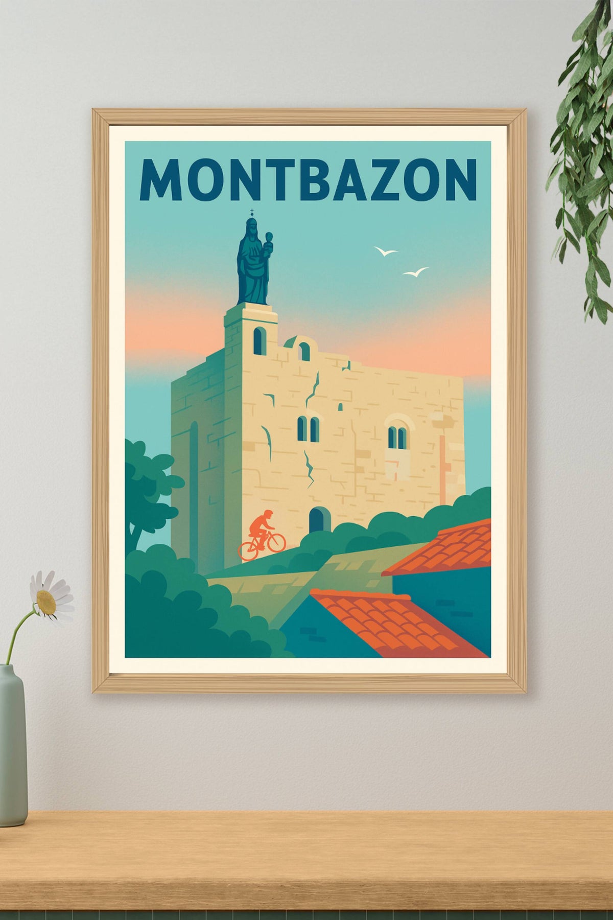 Affiche de Montbazon - Authentique charme médiéval en poster