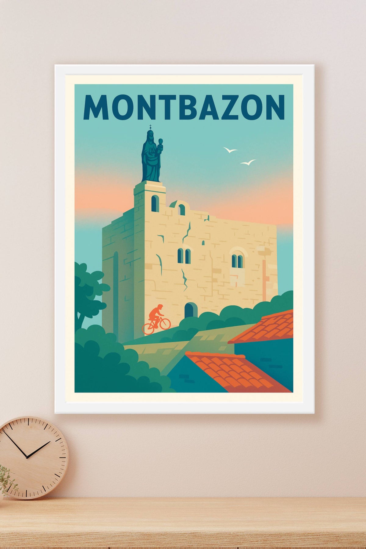 Affiche de Montbazon - Authentique charme médiéval en poster