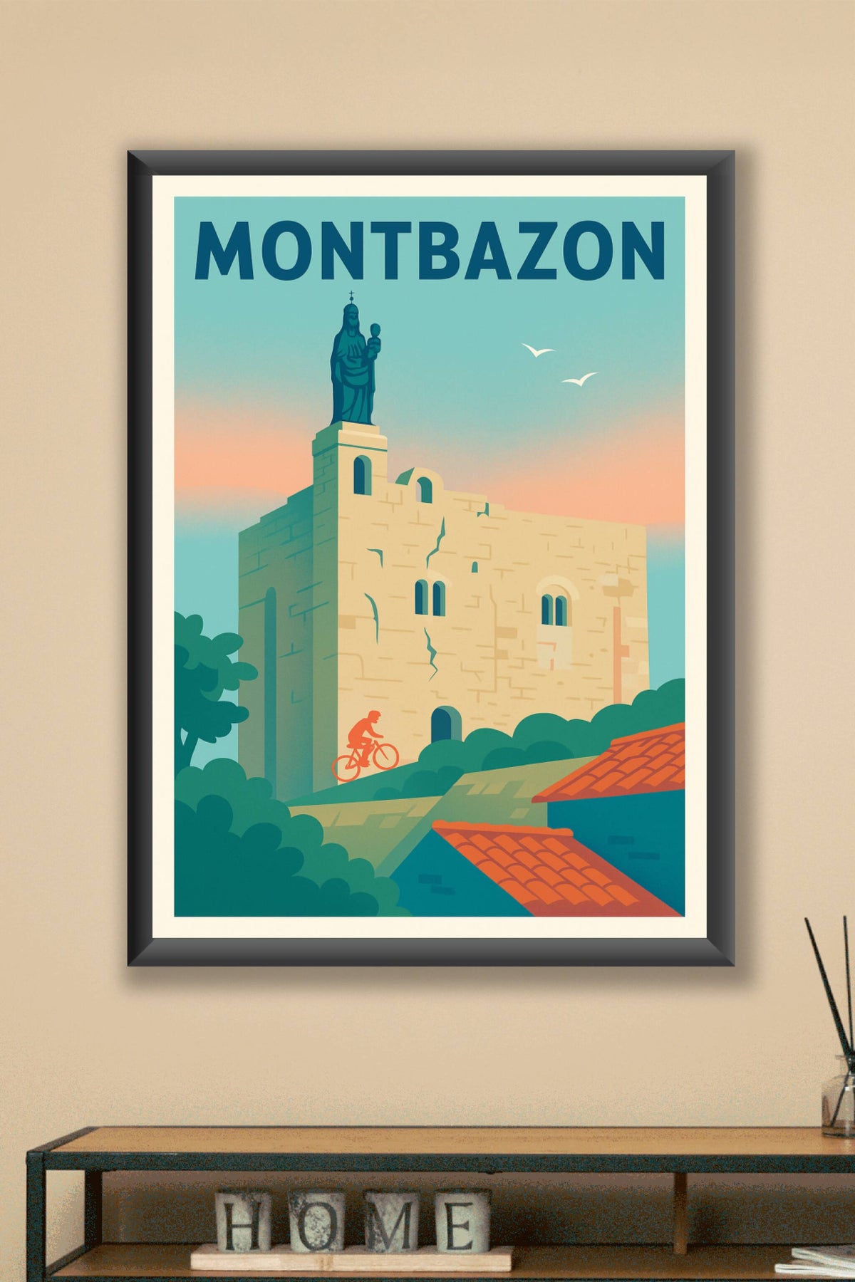 Affiche de Montbazon - Authentique charme médiéval en poster