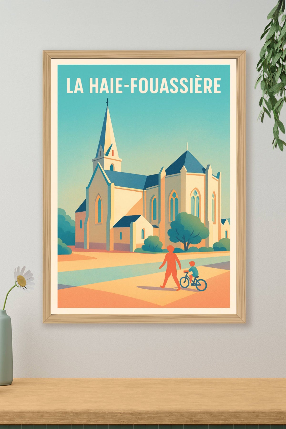 Affiche de La Haie-Fouassière - Harmonie et sérénité au cœur du patrimoine
