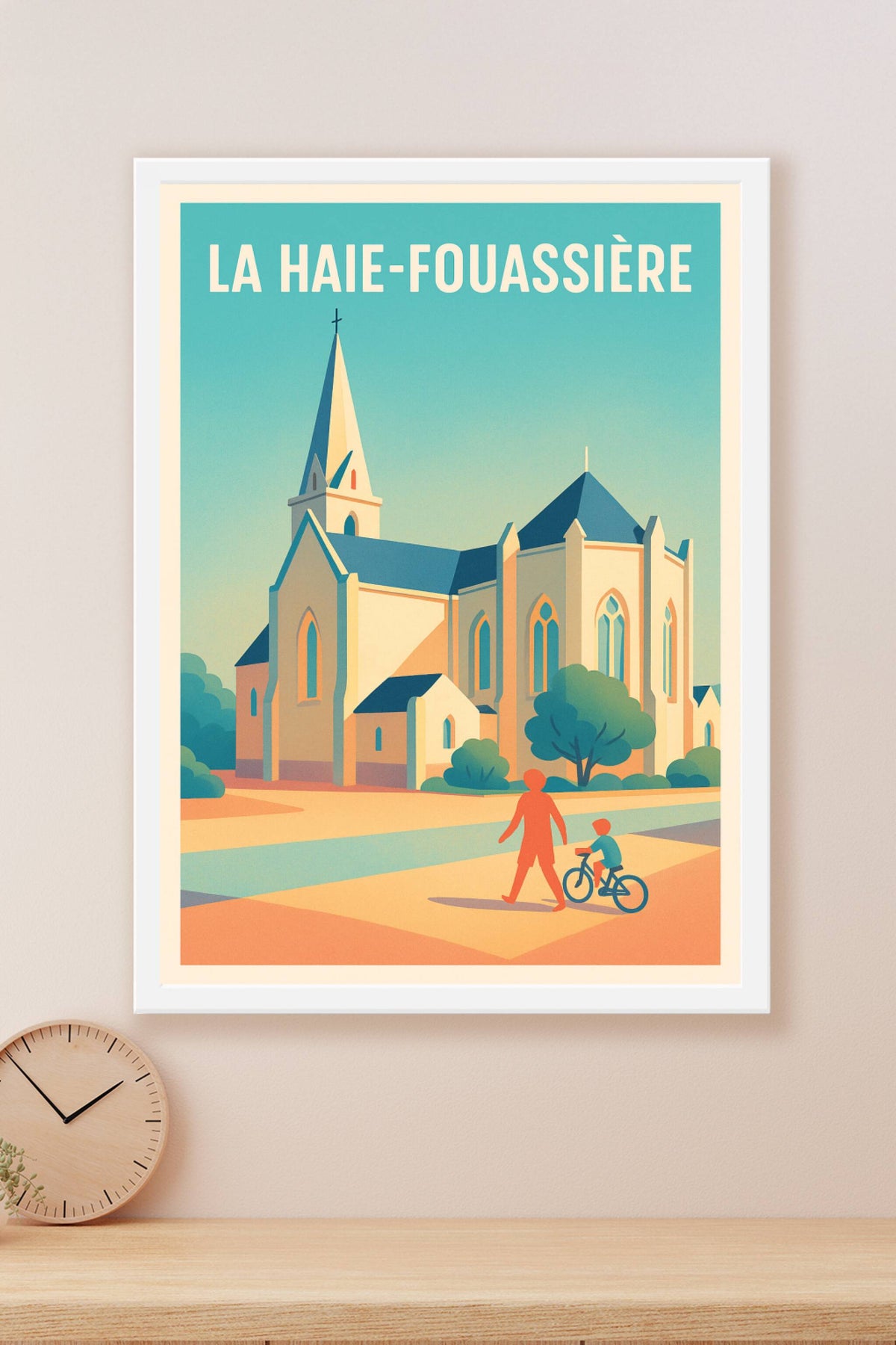 Affiche de La Haie-Fouassière - Harmonie et sérénité au cœur du patrimoine