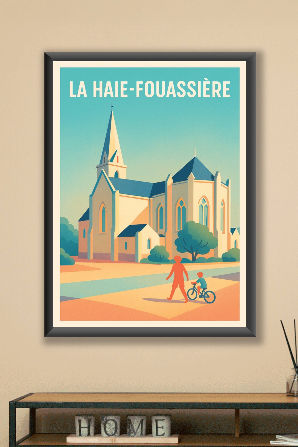 Affiche de La Haie-Fouassière - Harmonie et sérénité au cœur du patrimoine
