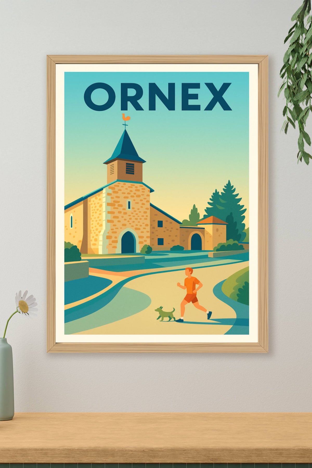Affiche de Ornex - Charme bucolique et sérénité à chaque pas