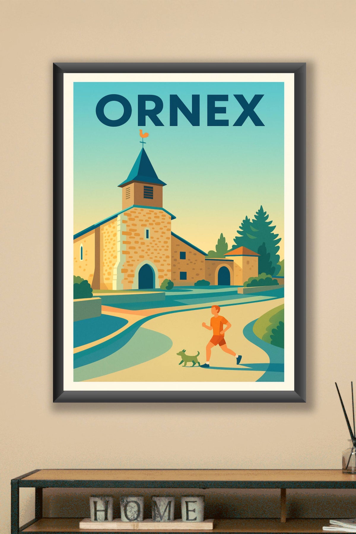 Affiche de Ornex - Charme bucolique et sérénité à chaque pas