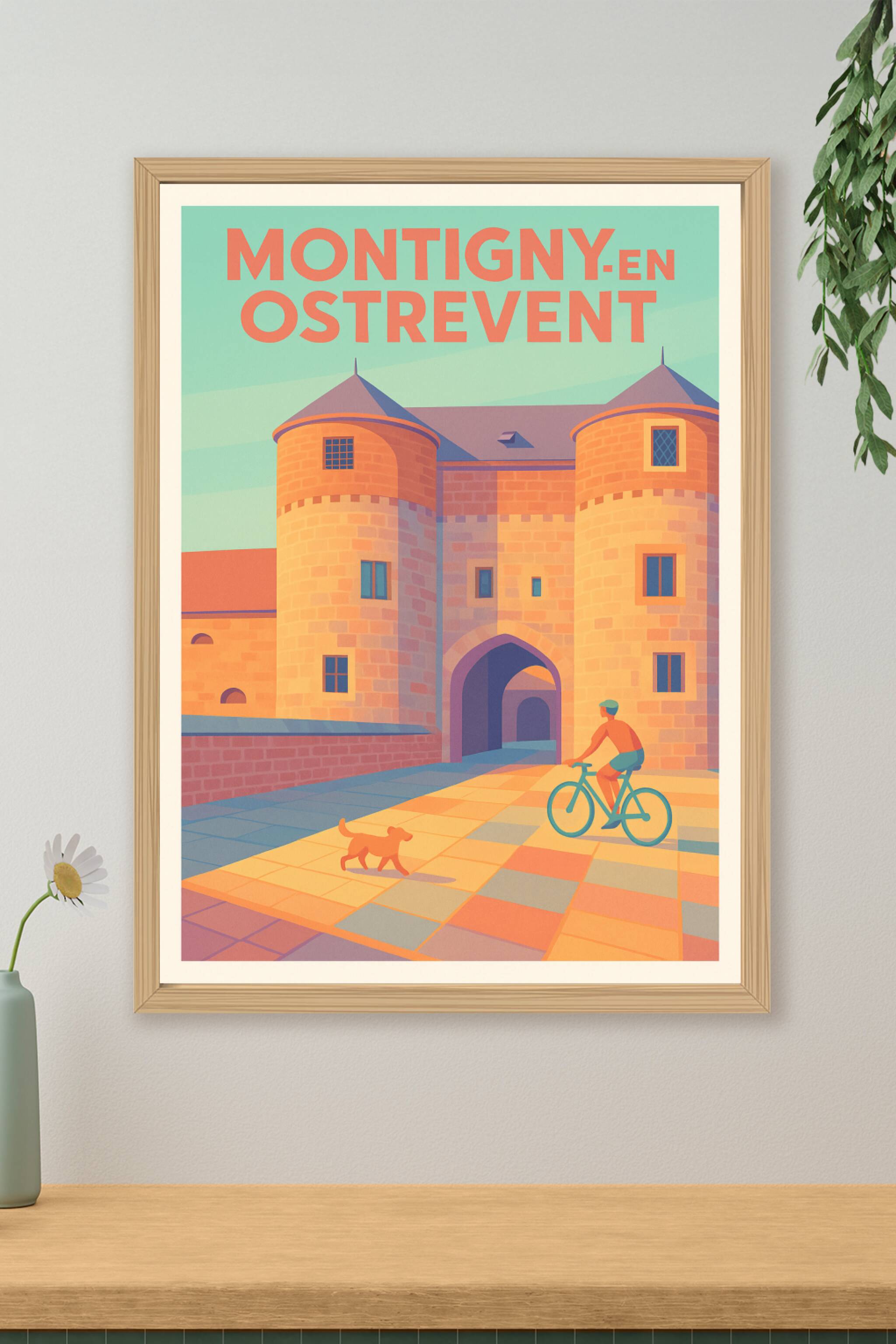 Affiche de Montigny-en-Ostrevent - Charme et histoire à vélo
