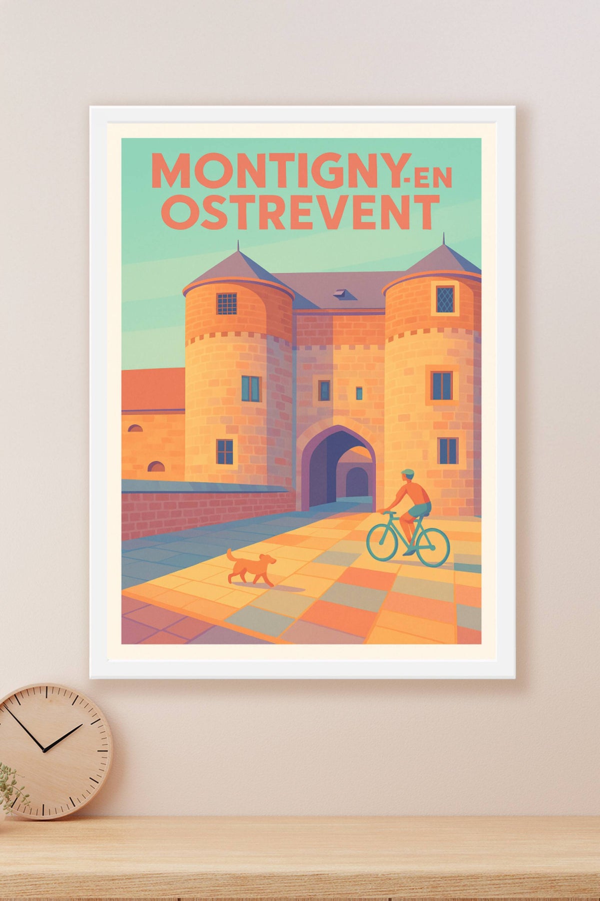 Affiche de Montigny-en-Ostrevent - Charme et histoire à vélo