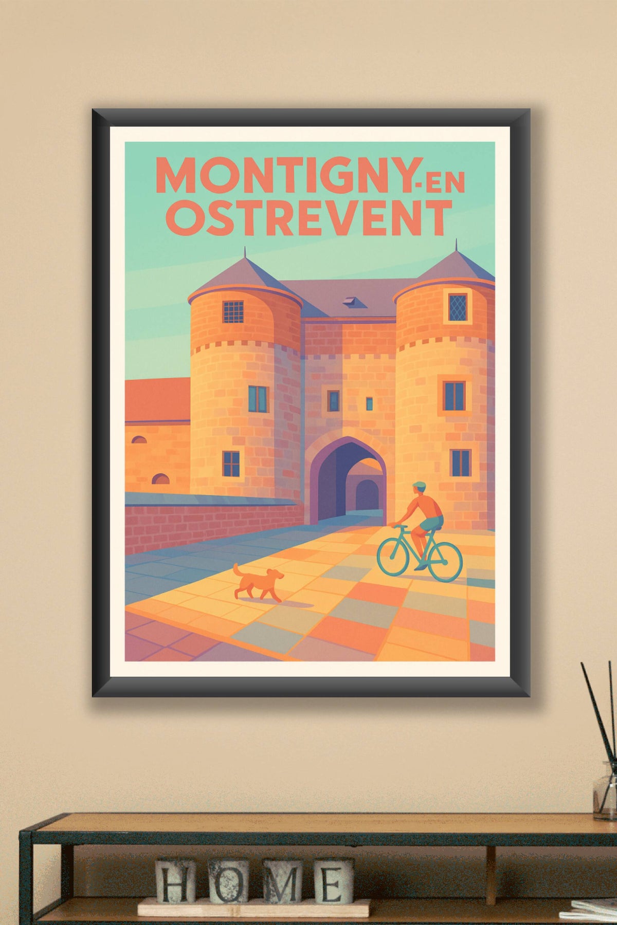 Affiche de Montigny-en-Ostrevent - Charme et histoire à vélo