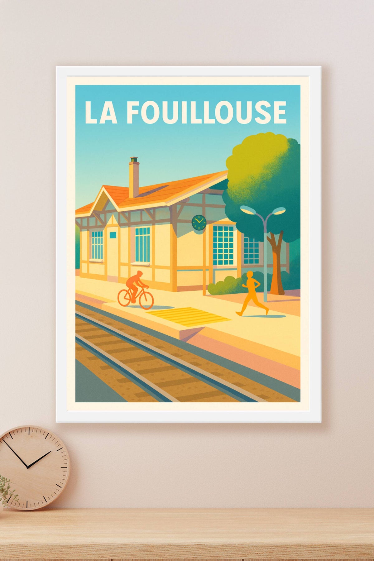 Affiche de La Fouillouse - Une escale sereine au cœur de la nature