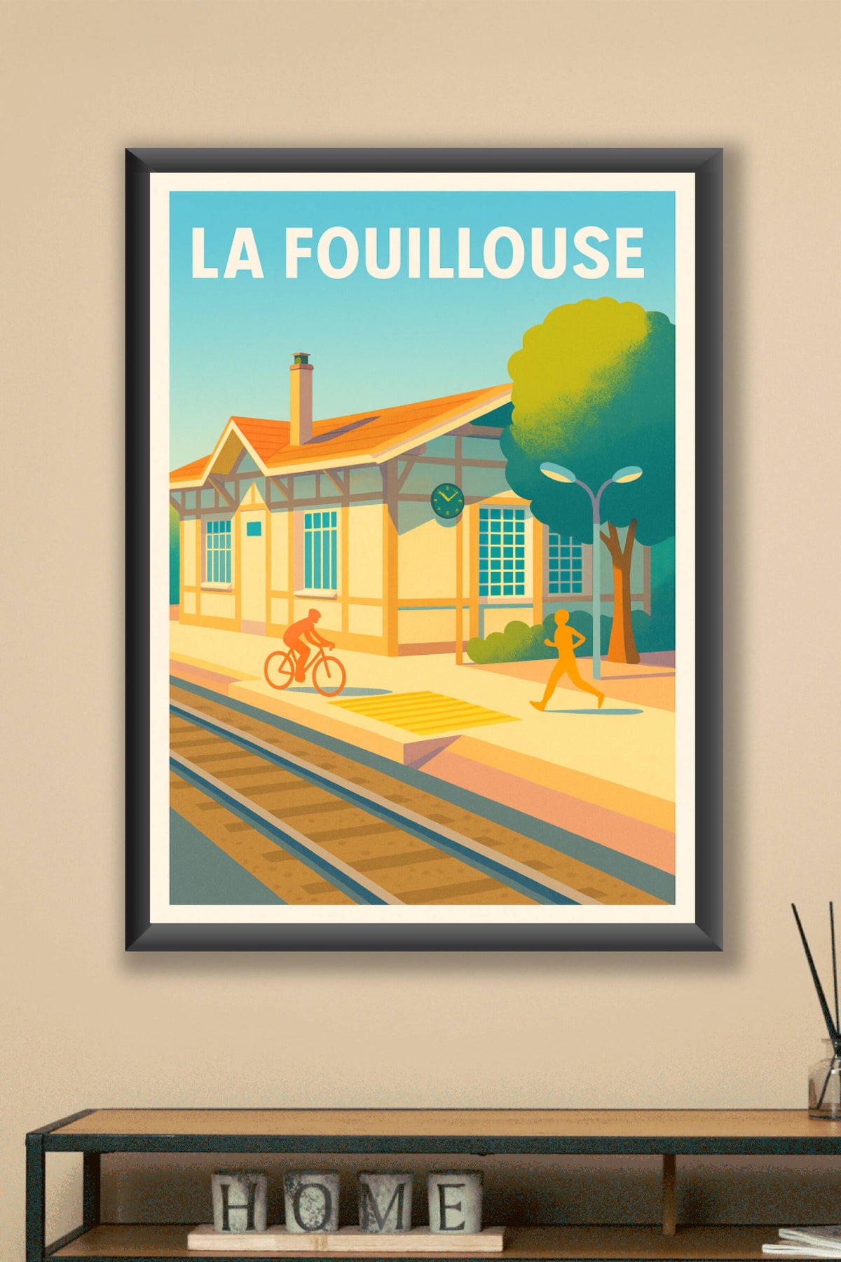 Affiche de La Fouillouse - Une escale sereine au cœur de la nature