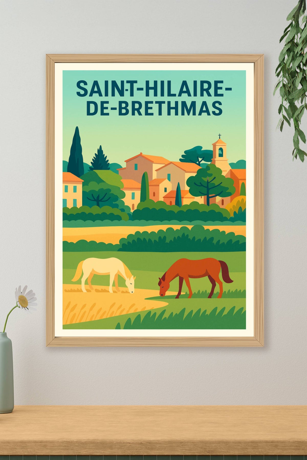 Affiche de Saint-Hilaire-de-Brethmas - Charme bucolique en pleine nature