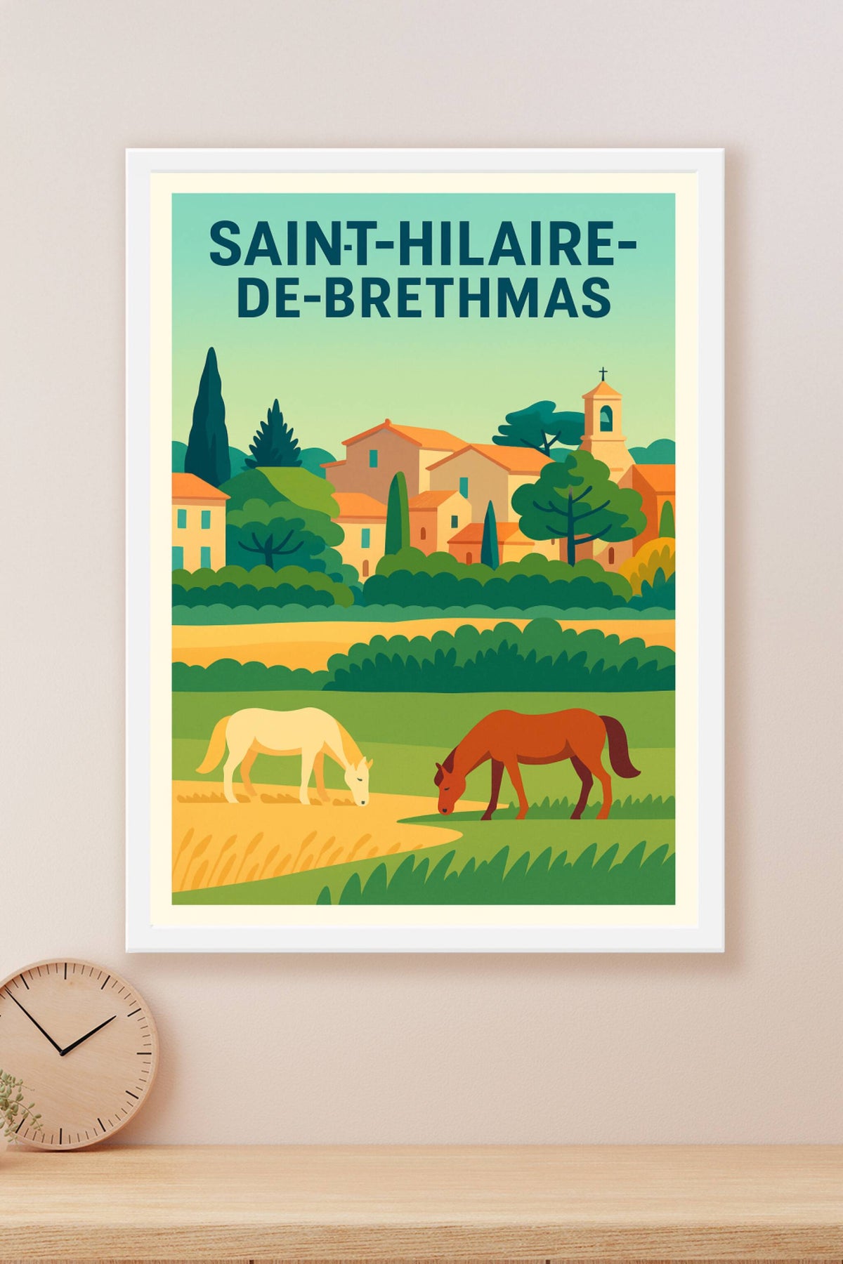 Affiche de Saint-Hilaire-de-Brethmas - Charme bucolique en pleine nature
