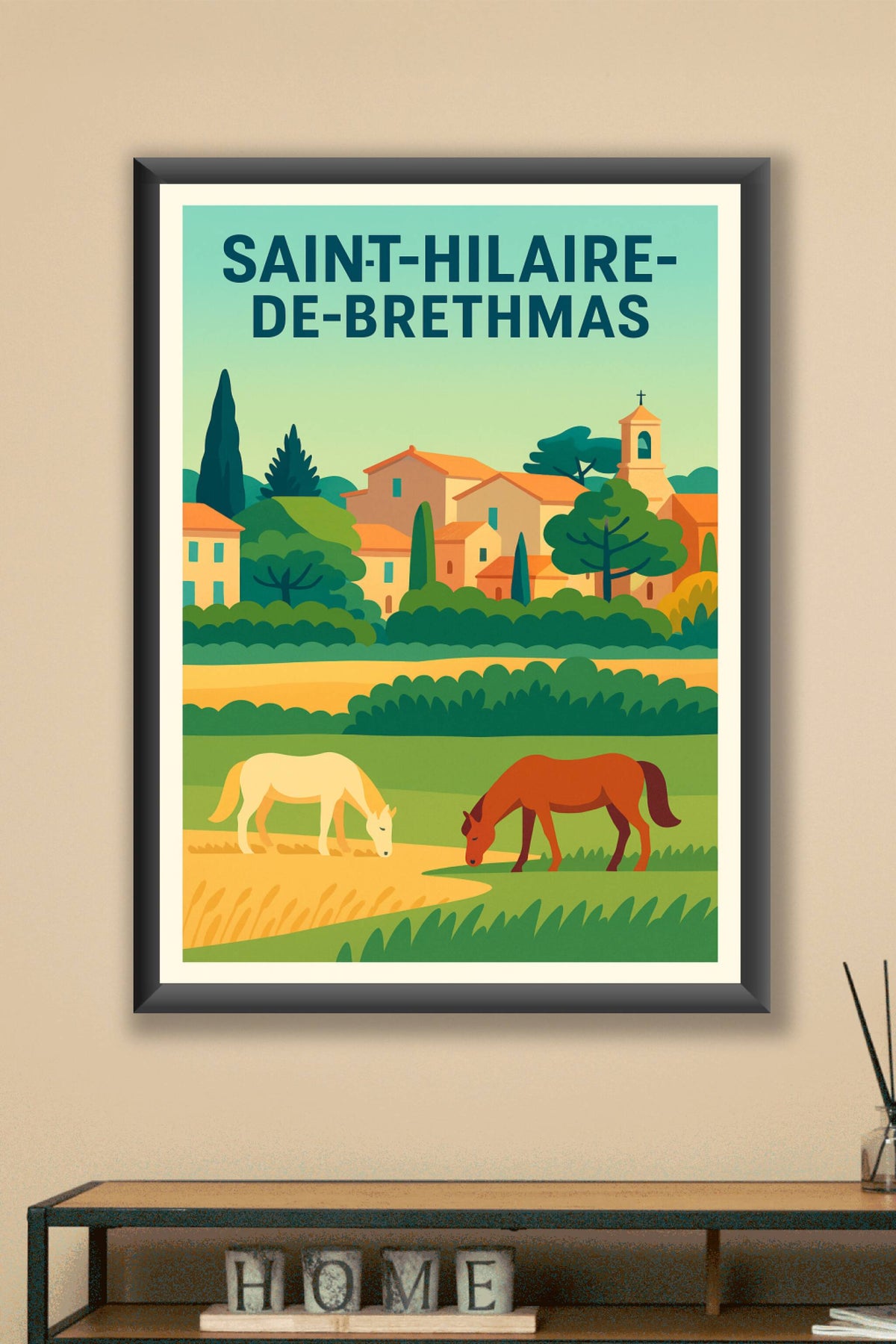 Affiche de Saint-Hilaire-de-Brethmas - Charme bucolique en pleine nature