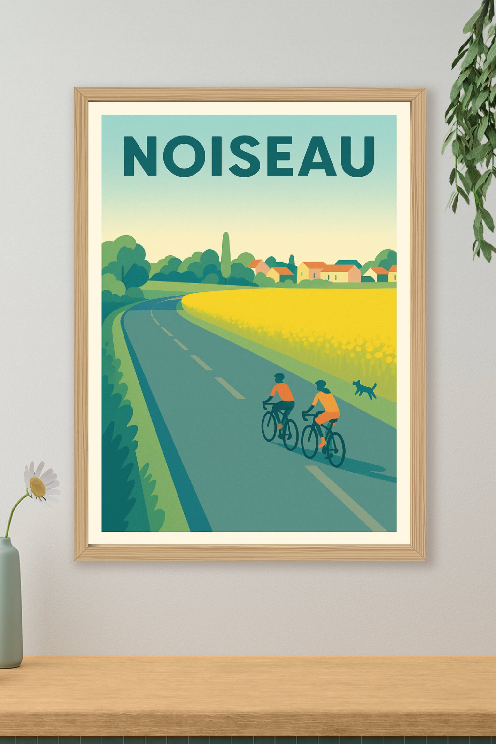 Affiche de Noiseau - L'escapade champêtre à vélo