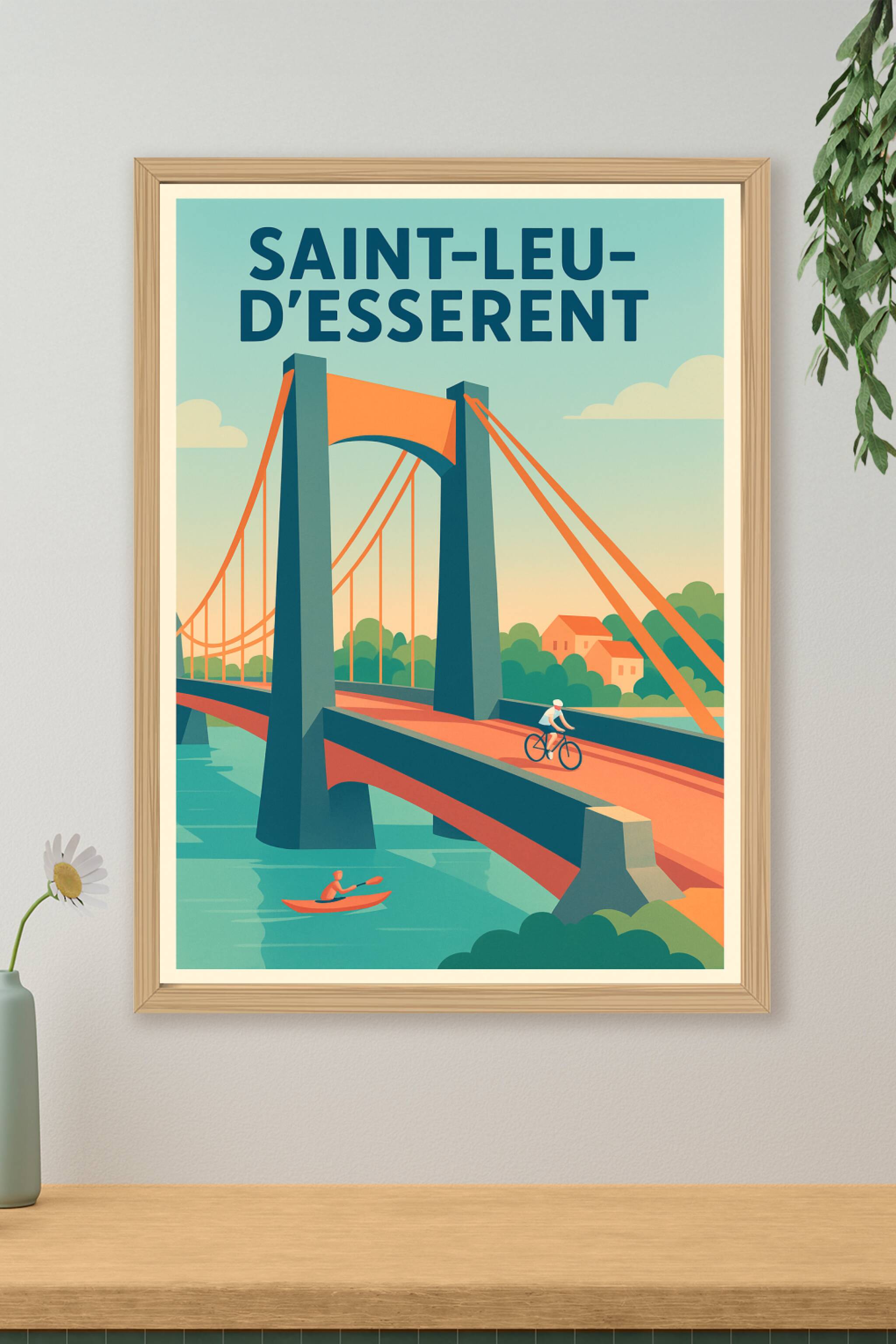 Affiche de Saint-Leu-d'Esserent - Entre Nature et Aventure