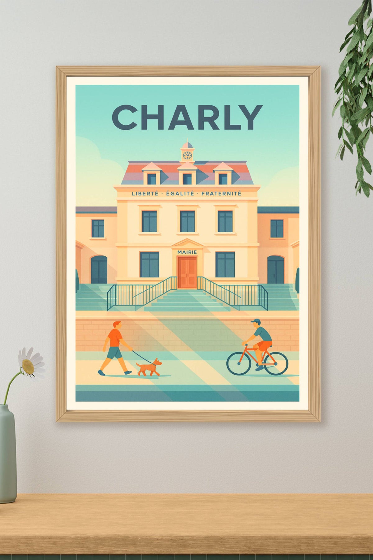 Affiche de Charly - Charme et tranquillité au cœur de la mairie