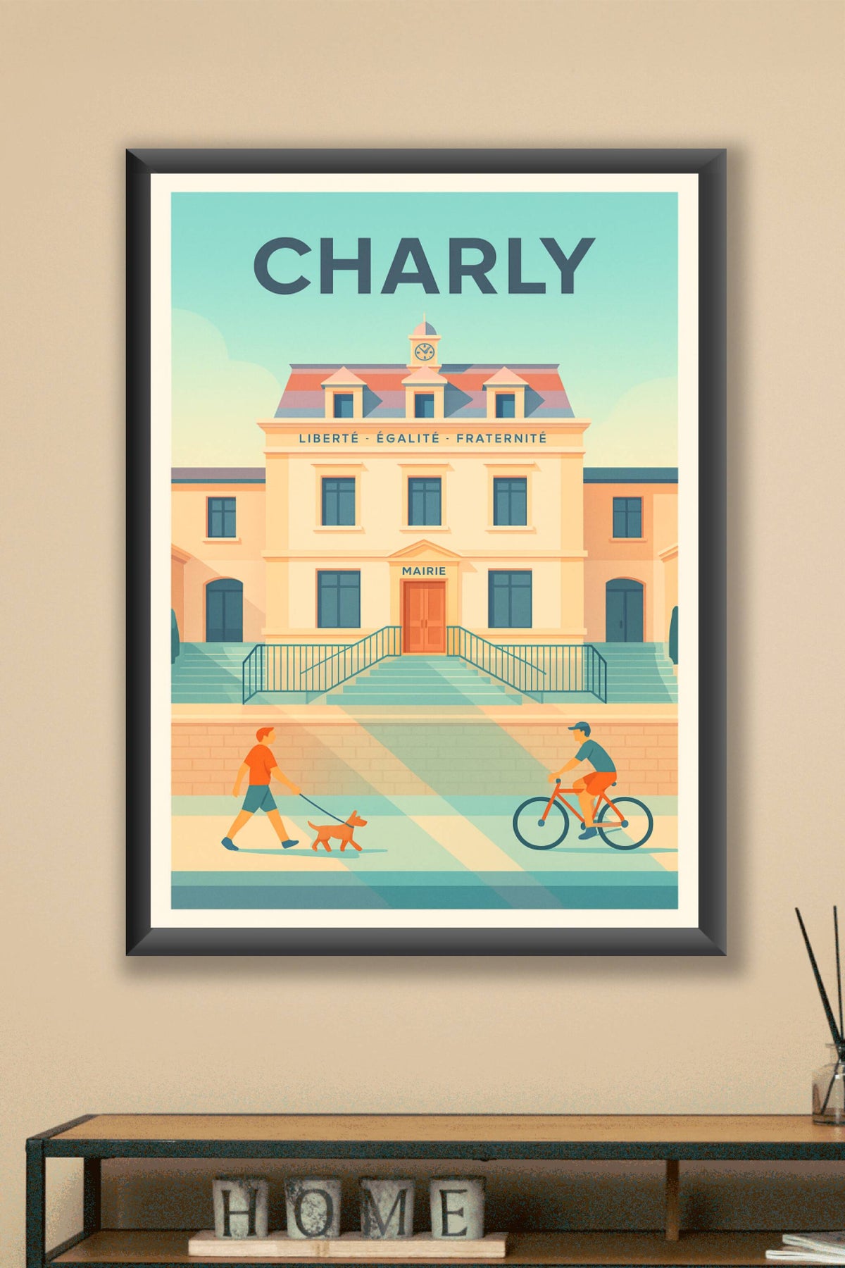 Affiche de Charly - Charme et tranquillité au cœur de la mairie