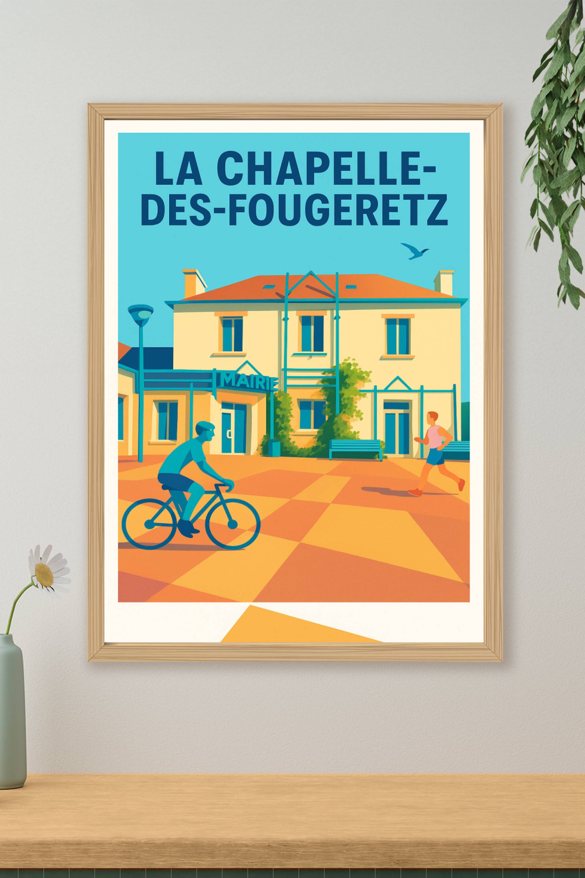 Affiche de La Chapelle-des-Fougeretz - L'essence de la vie locale à portée de main