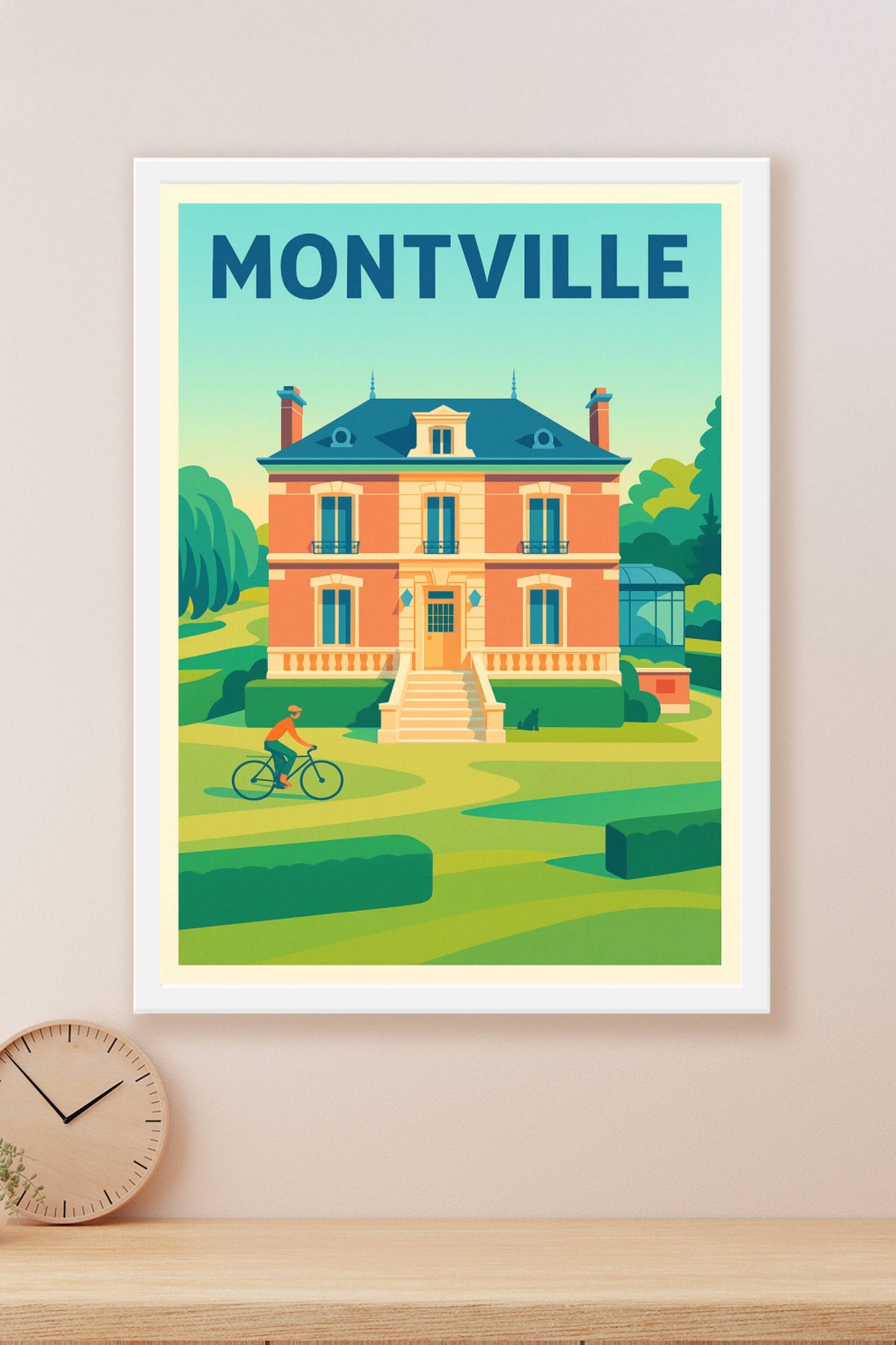 Affiche de Montville - Charme et sérénité en pleine nature