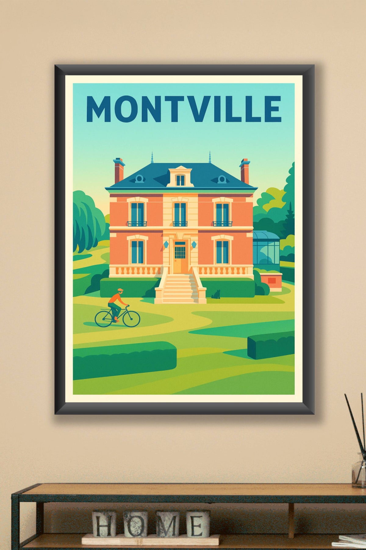 Affiche de Montville - Charme et sérénité en pleine nature