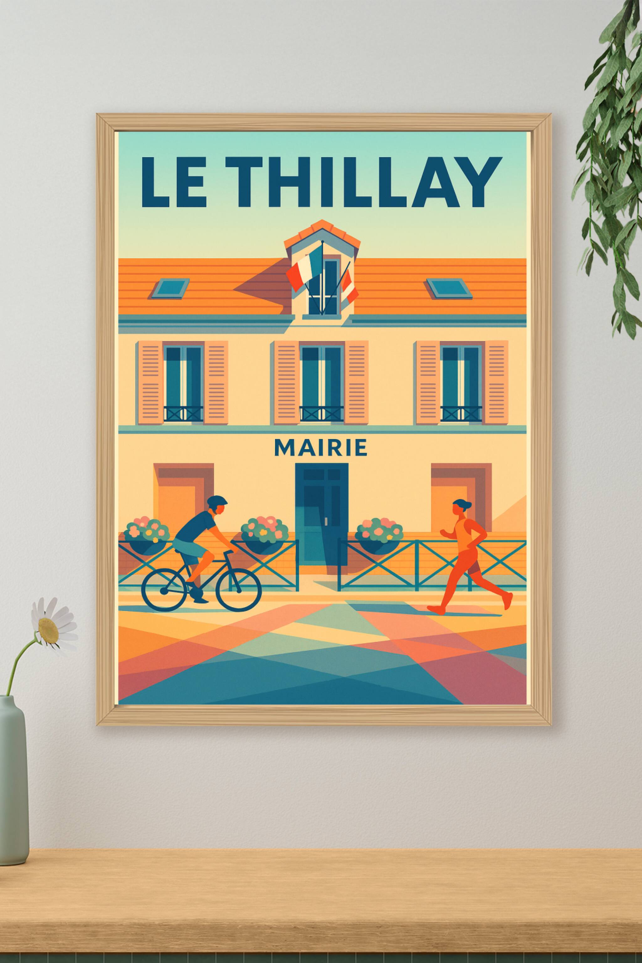 Affiche de Le Thillay - Charme et vie locale à la mairie