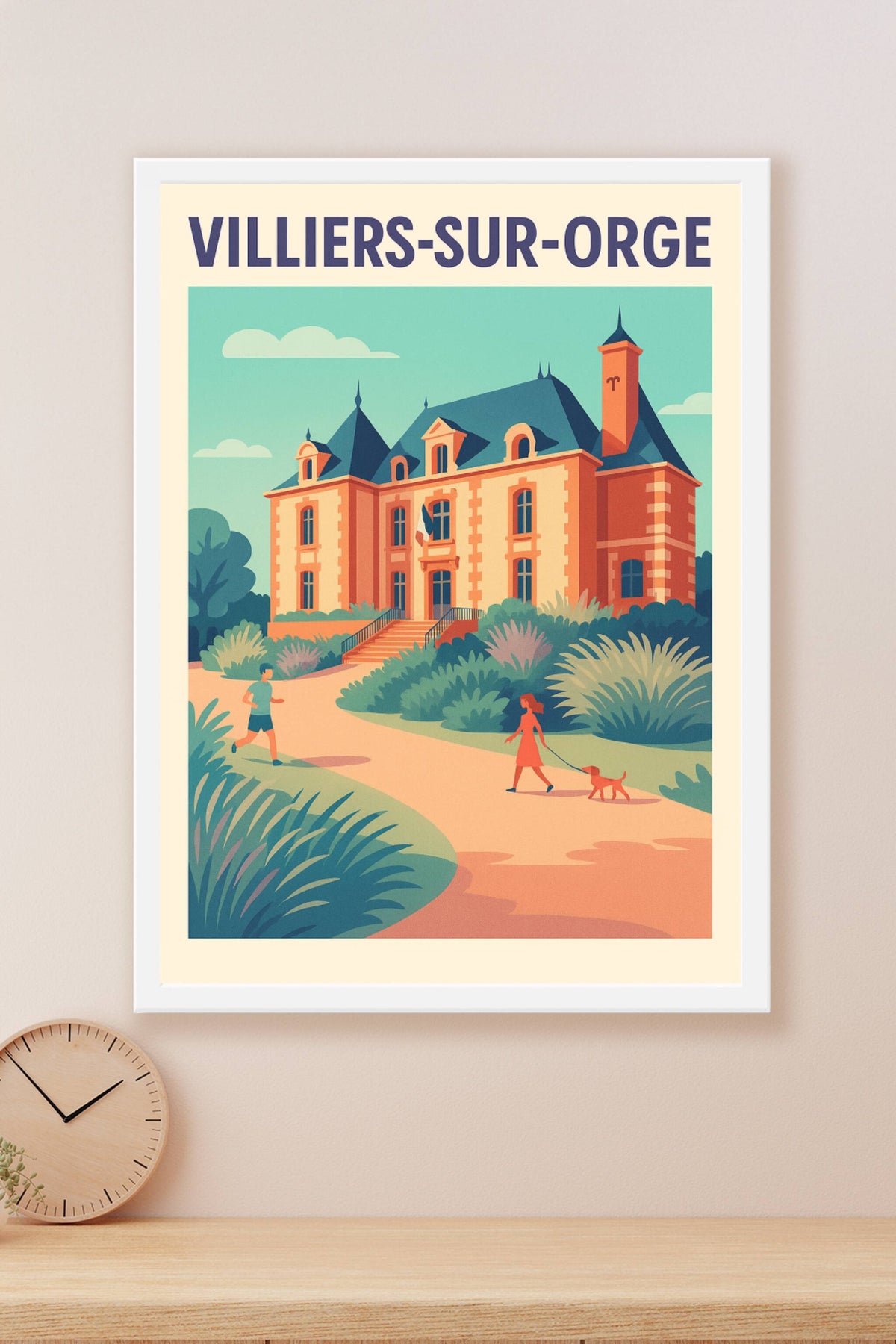 Affiche de Villiers-sur-Orge - Élégance et sérénité au cœur de la nature