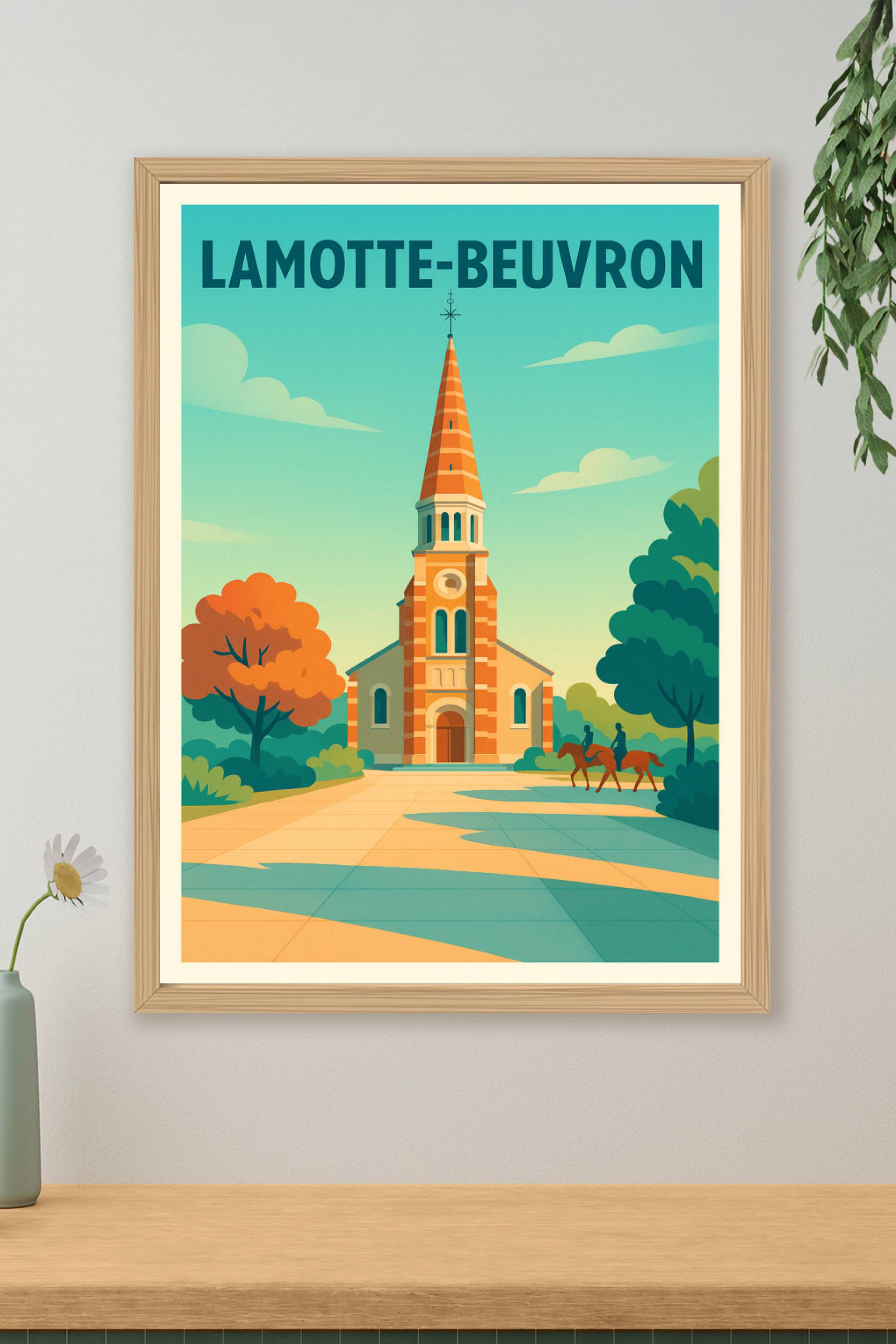 Affiche de Lamotte-Beuvron - Charme et patrimoine au cœur de la Sologne