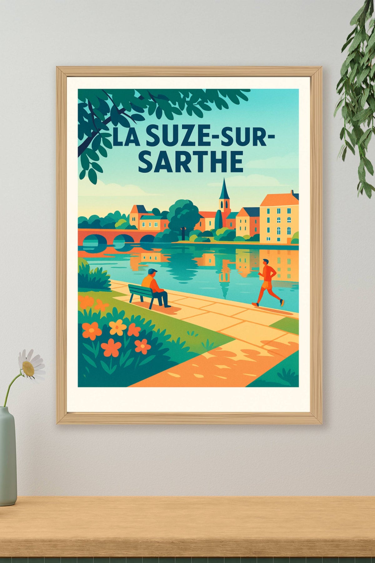 Affiche de La Suze-sur-Sarthe - Charme et sérénité au bord de l'eau