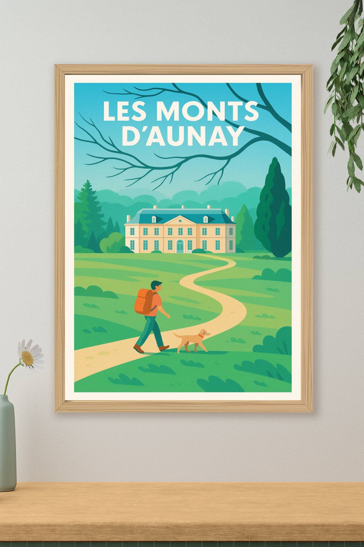 Affiche de Les Monts d'Aunay - Invitation à la balade bucolique