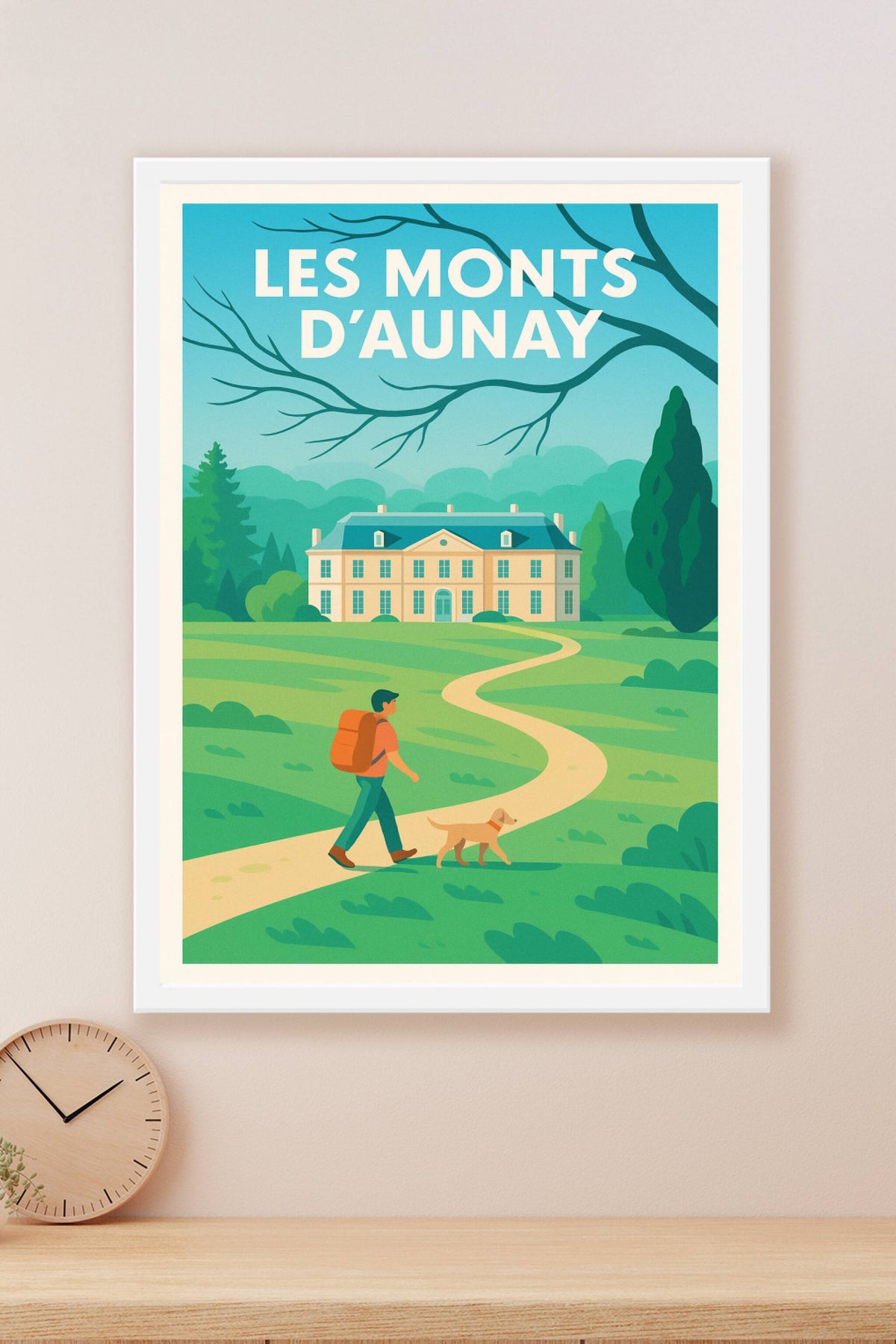 Affiche de Les Monts d'Aunay - Invitation à la balade bucolique